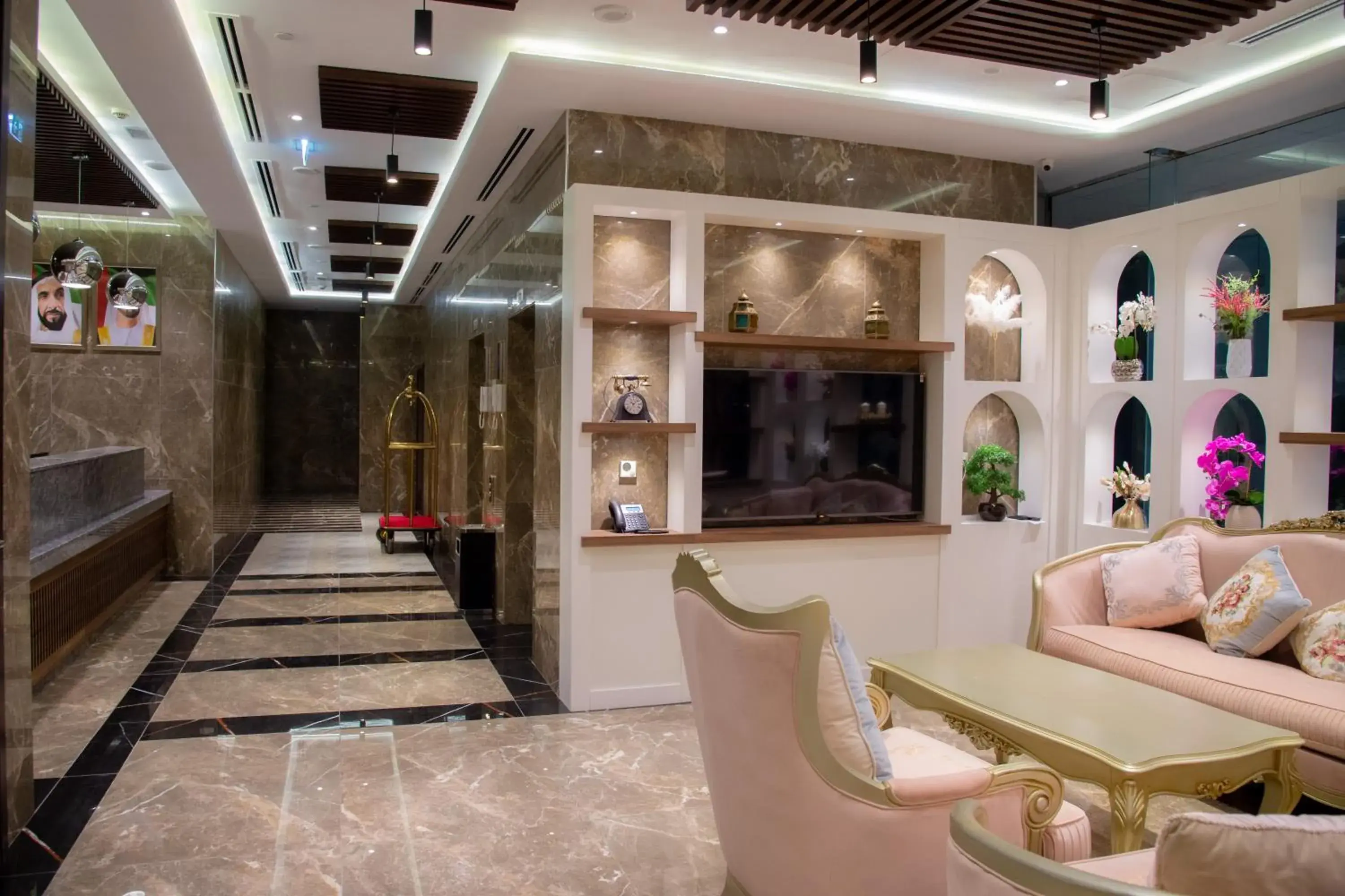 Lobby or reception in Garden City Hotel Dubai
