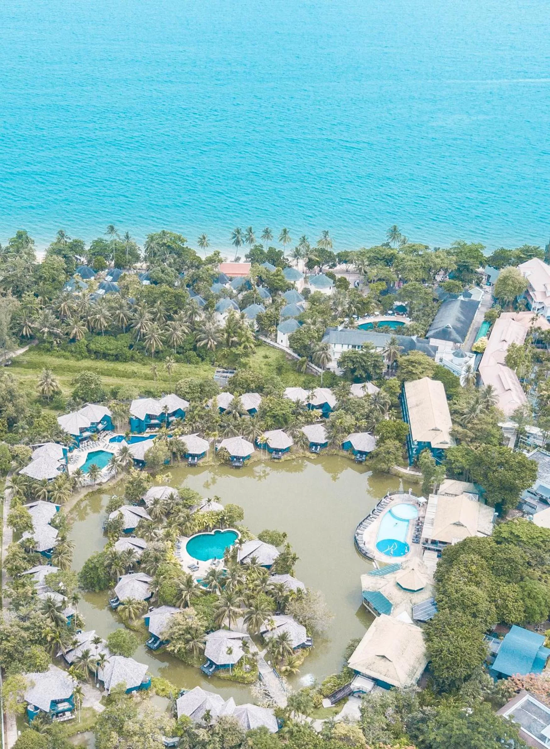 Bird's eye view in Peace Laguna Resort & Spa