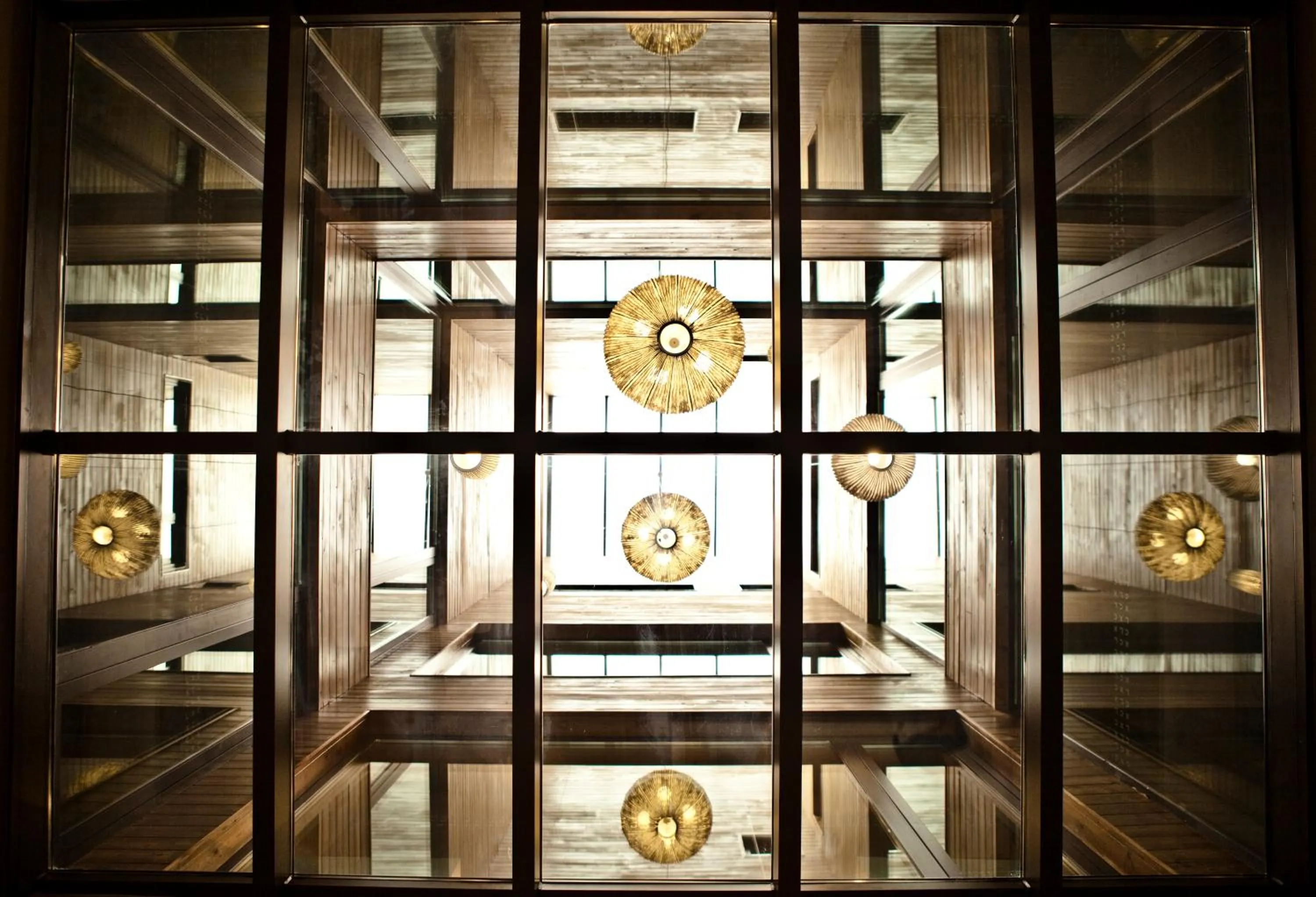 Decorative detail in Hotel Lux Santiago