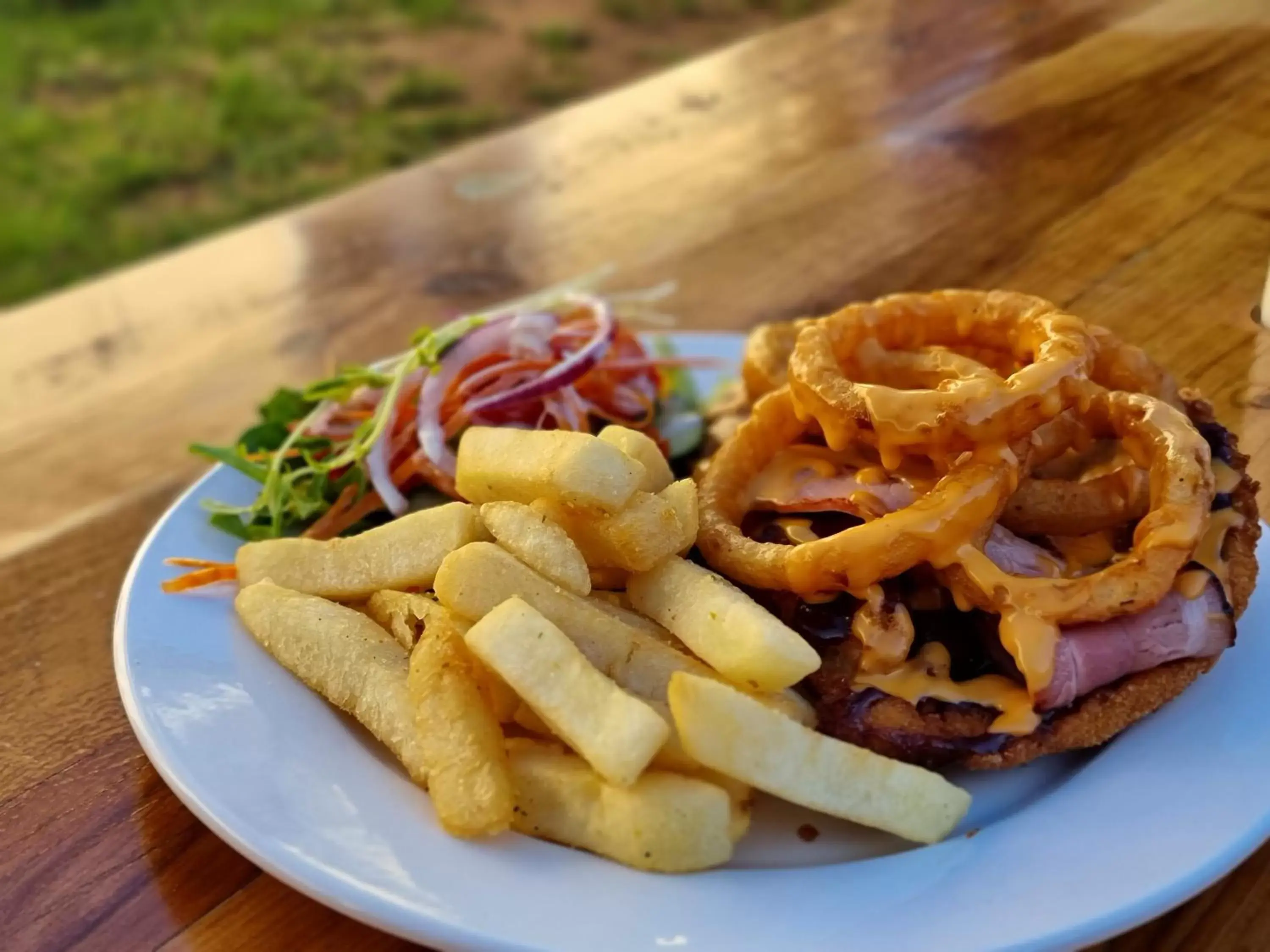 Food in Ten Dollar Town Motel