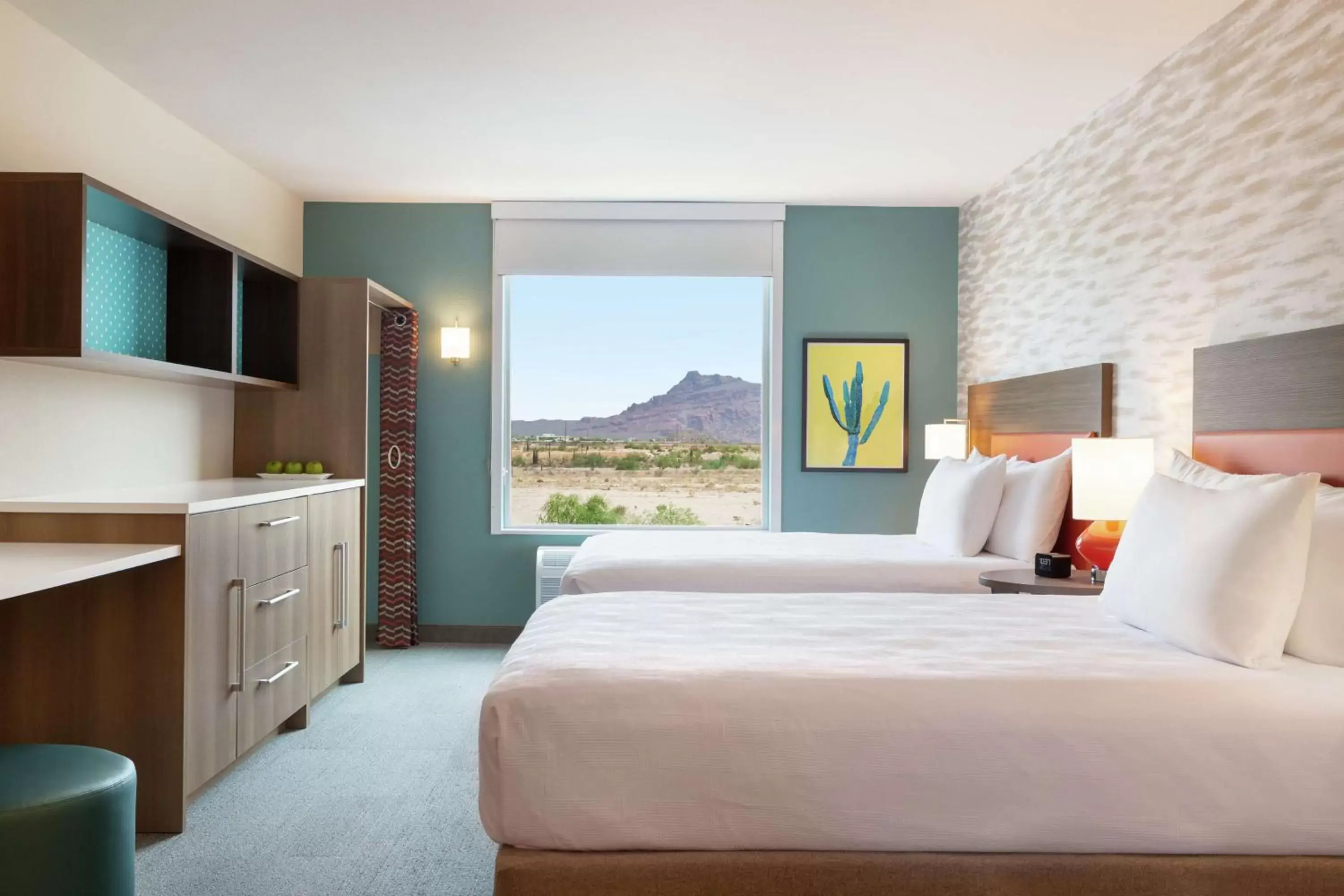 Bed in Home2 Suites By Hilton Mesa Longbow, Az