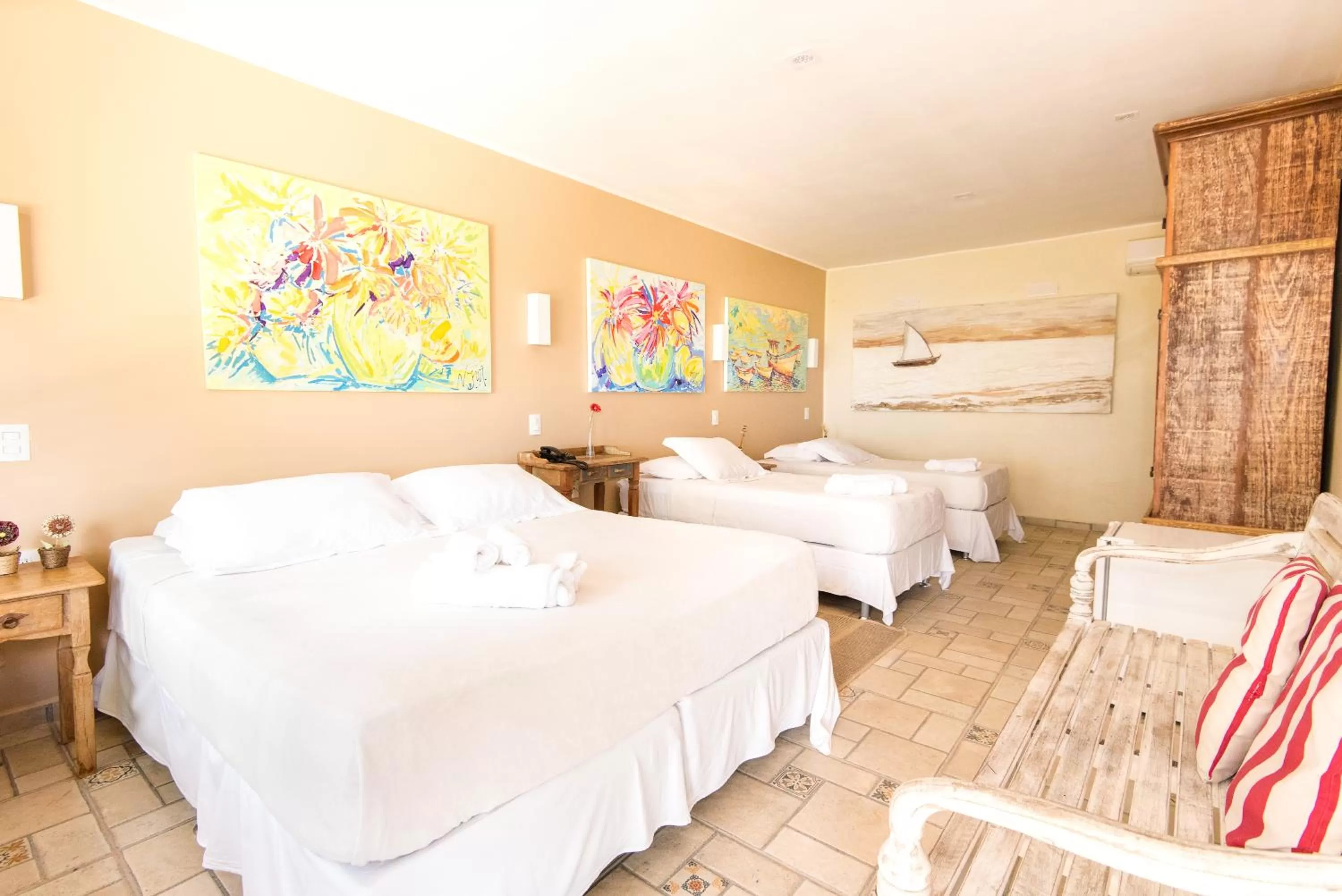 Bedroom, Bed in Pousada La Dolce Vita