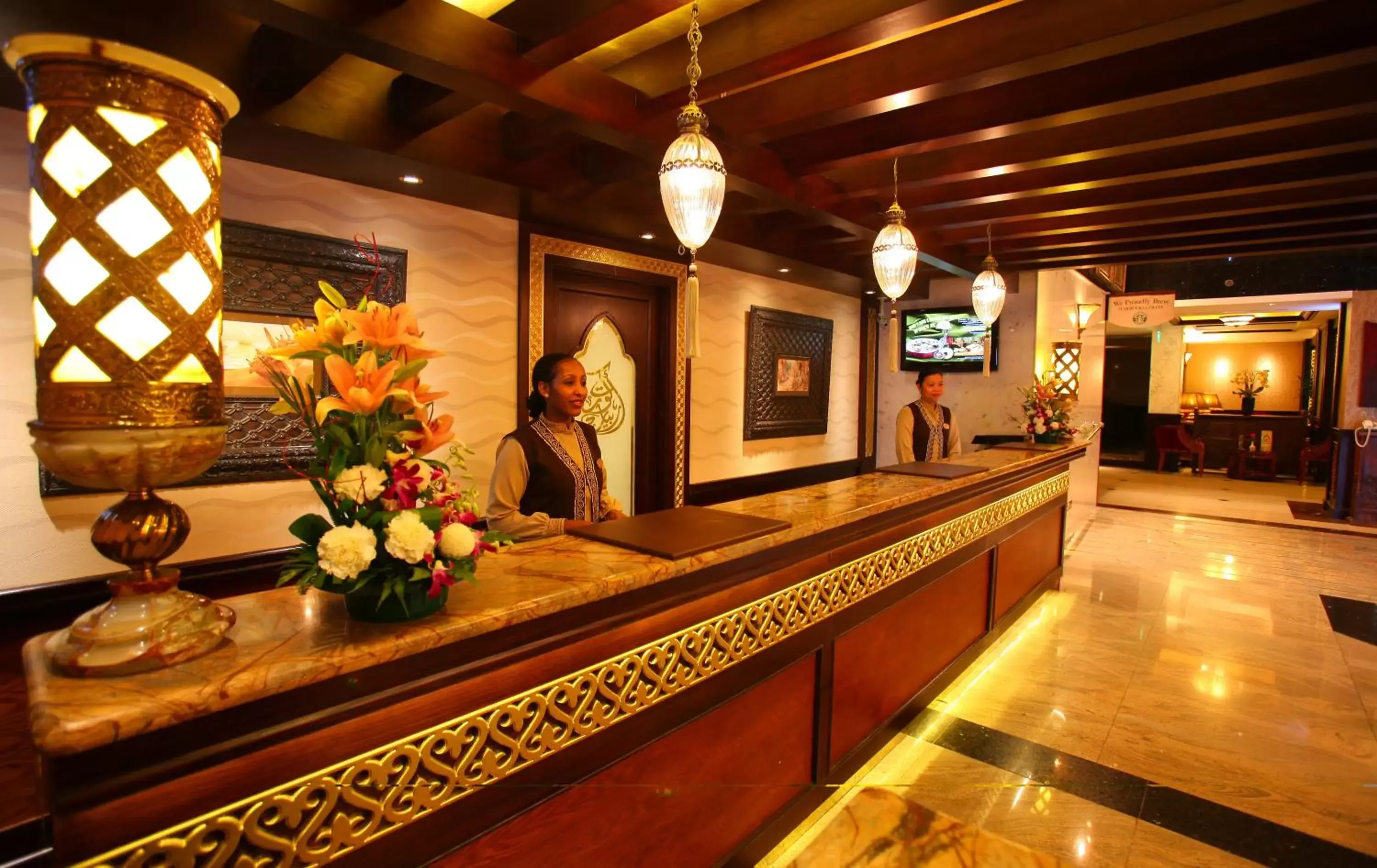 Staff, Lobby/Reception in Arabian Courtyard Hotel & Spa