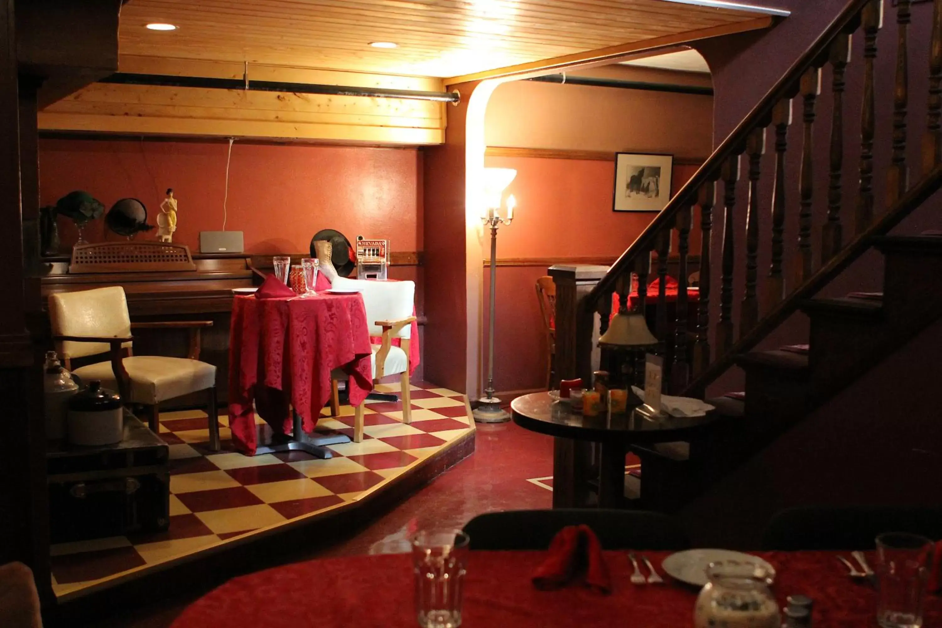 Dining area in Historic Hotel Greybull