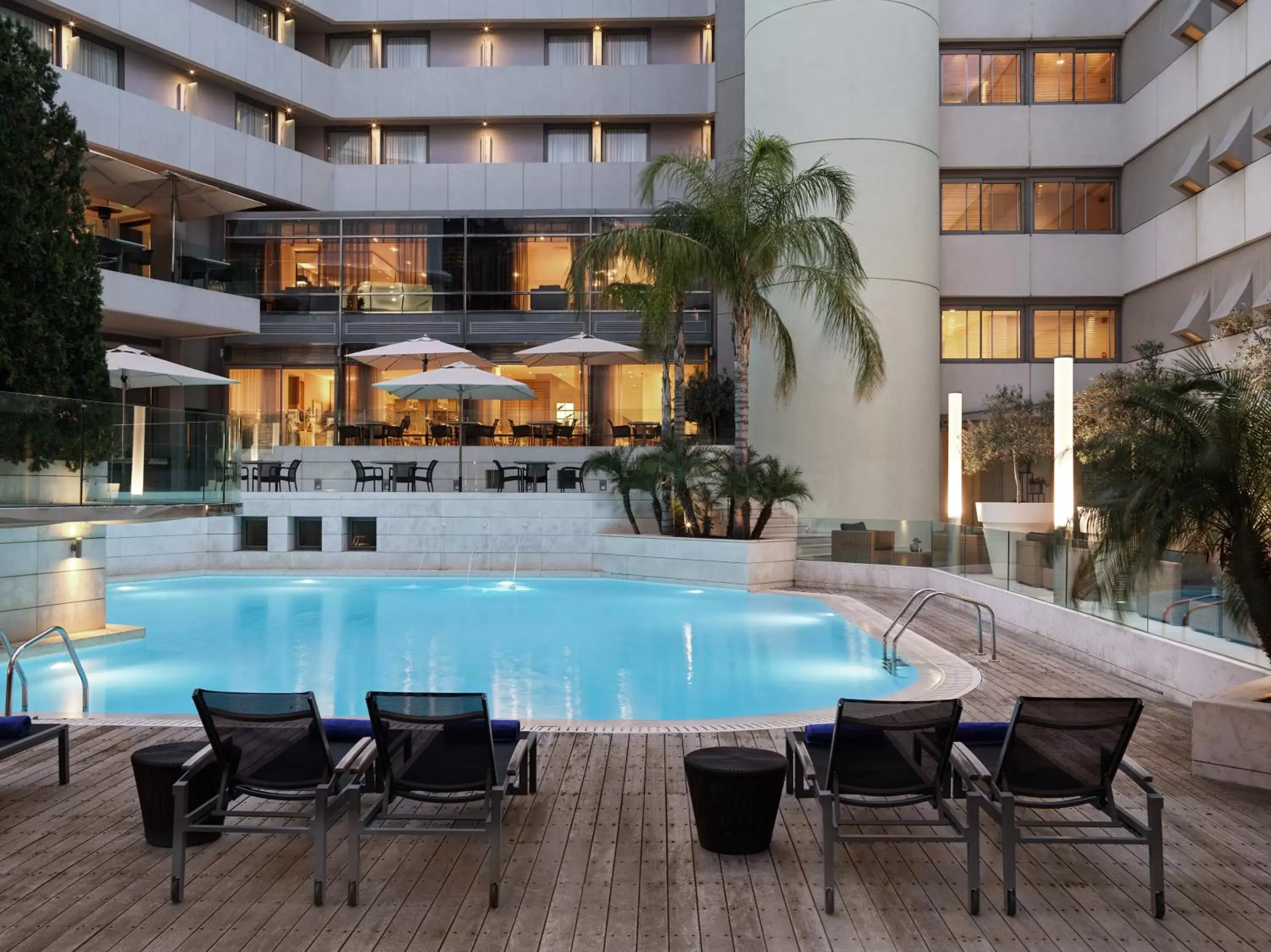 Property building, Swimming Pool in Galaxy Iraklio Hotel