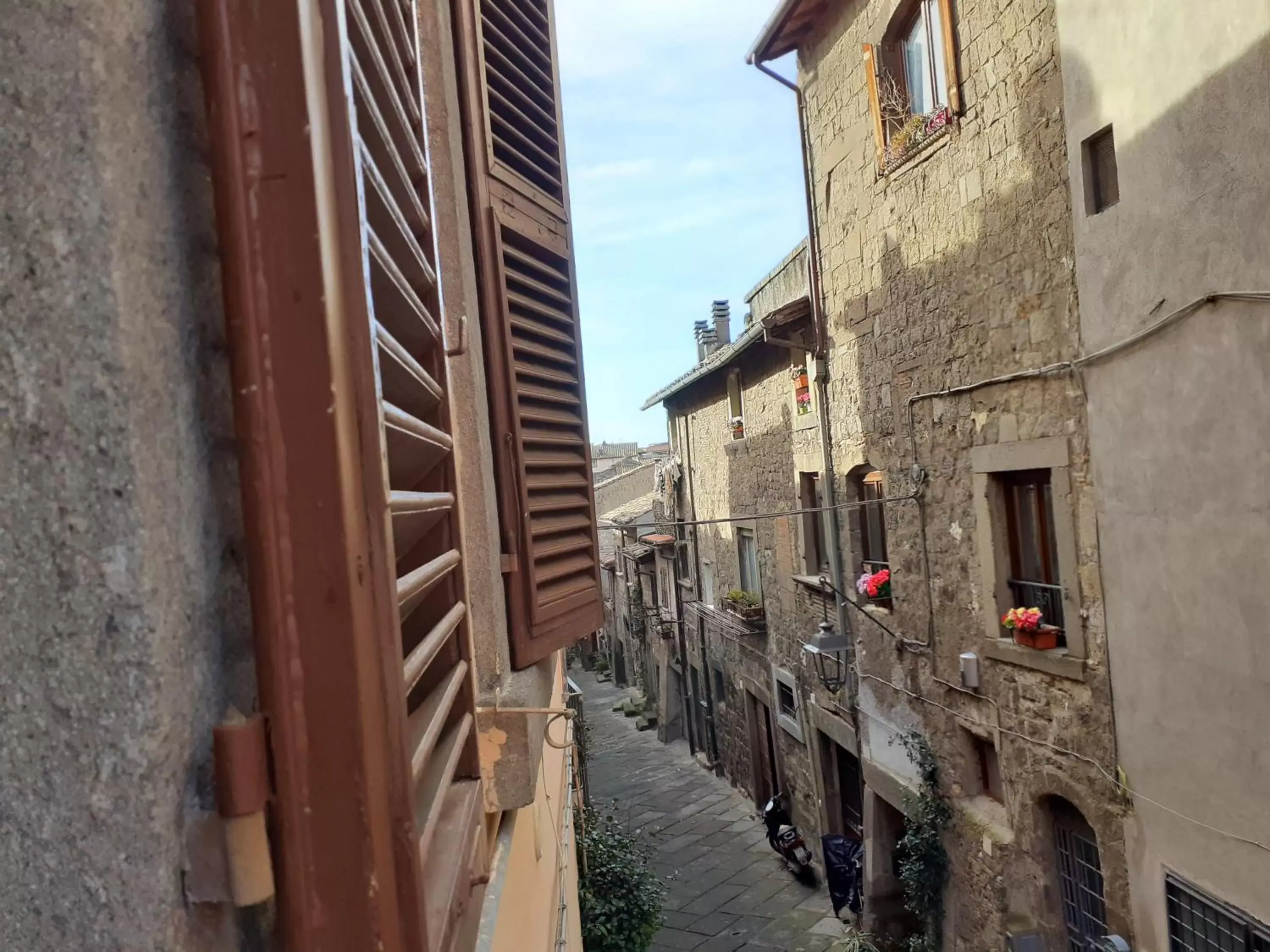 City view in Viterbo Antica