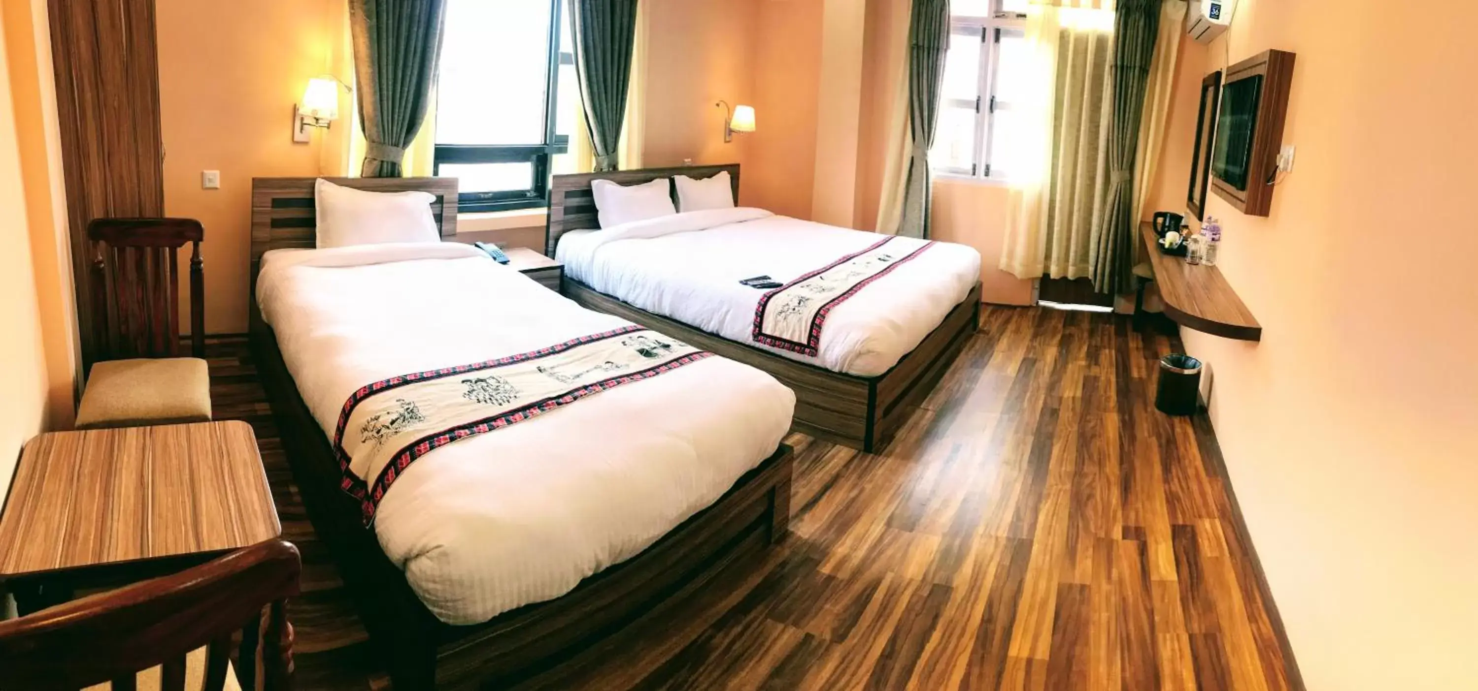 Photo of the whole room, Bed in Kathmandu Garden Home