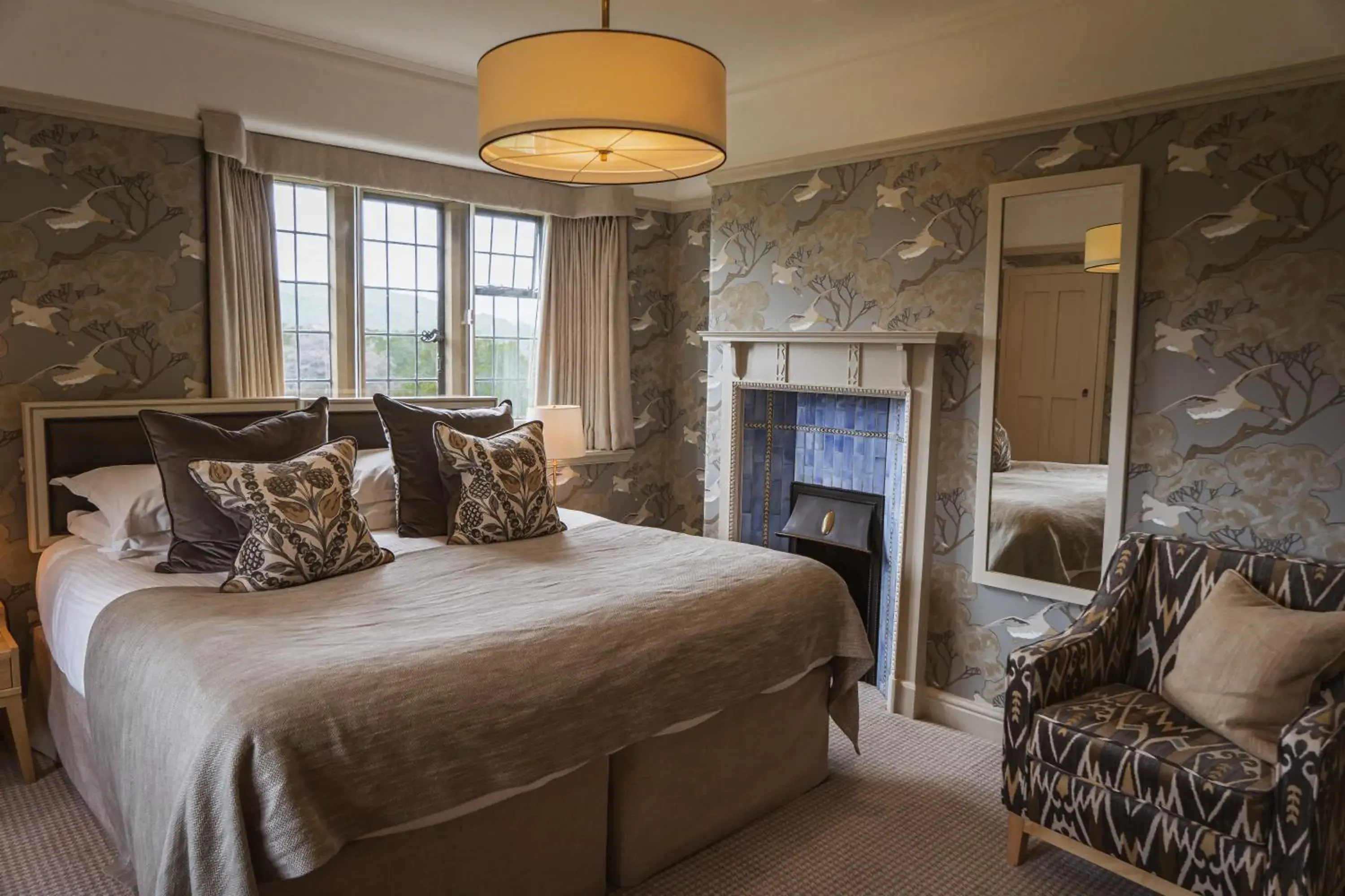 Bed in Cragwood Country House Hotel