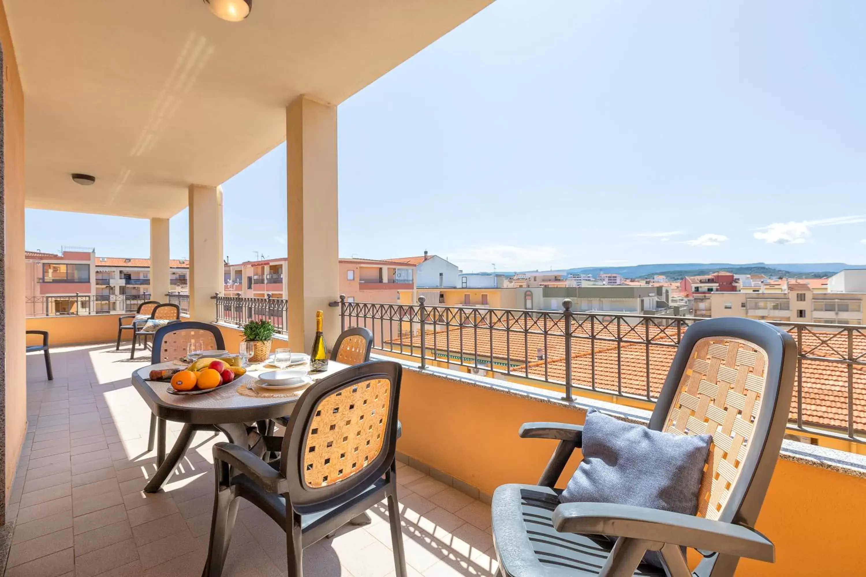 Balcony/Terrace in KaRol Casa Vacanze