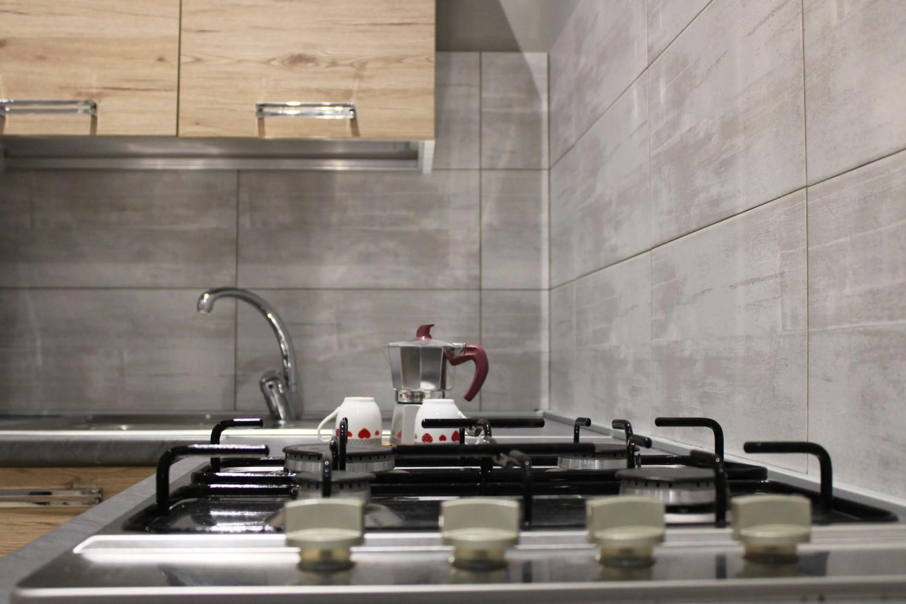 Kitchen or kitchenette in ZIBIBBO SUITES & ROOMS - Aparthotel in Centro Storico a Trapani