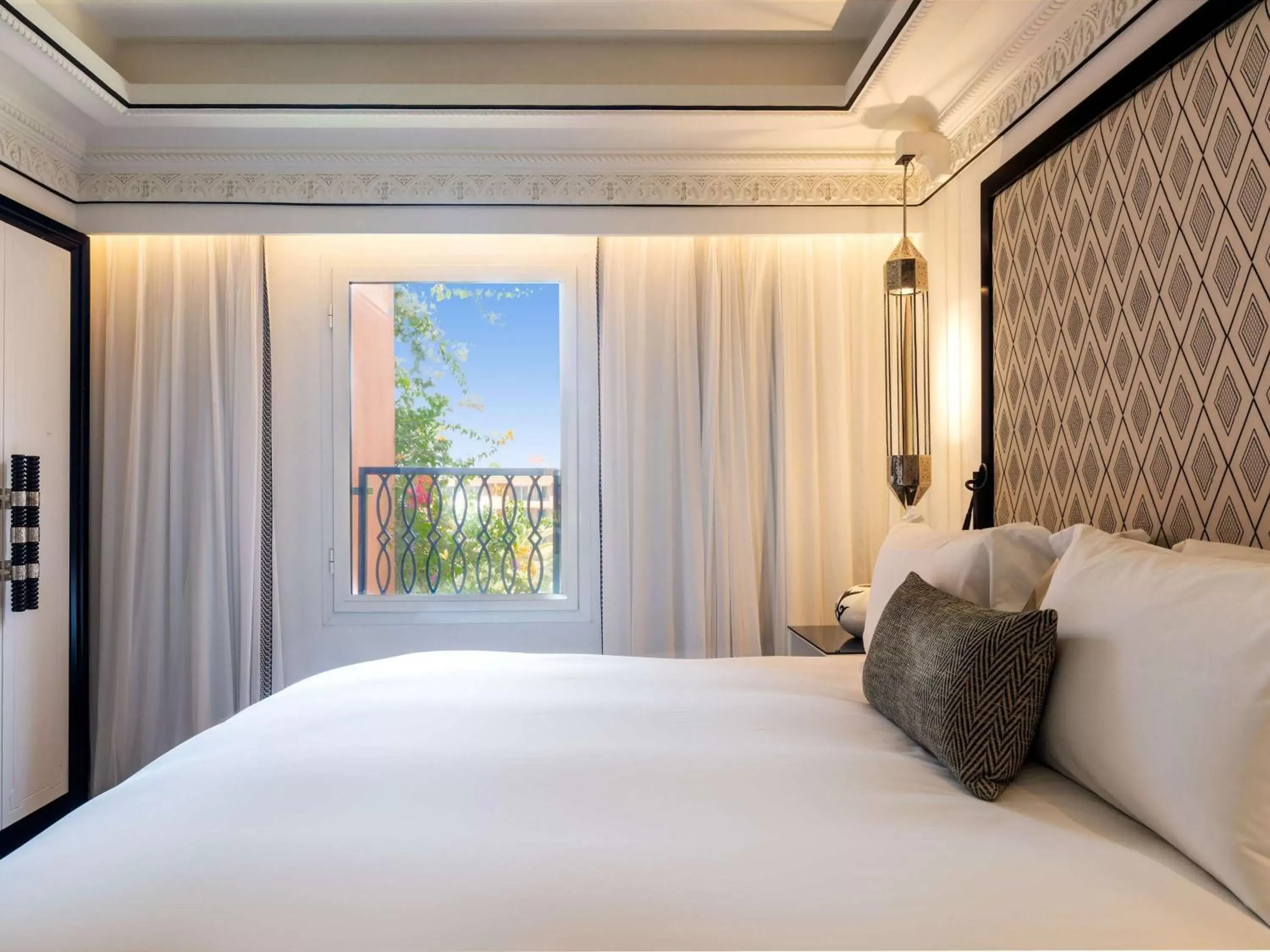 Bedroom, Bed in Sofitel Marrakech Lounge and Spa Bedroom, Bed in Sofitel Marrakech Lounge and Spa