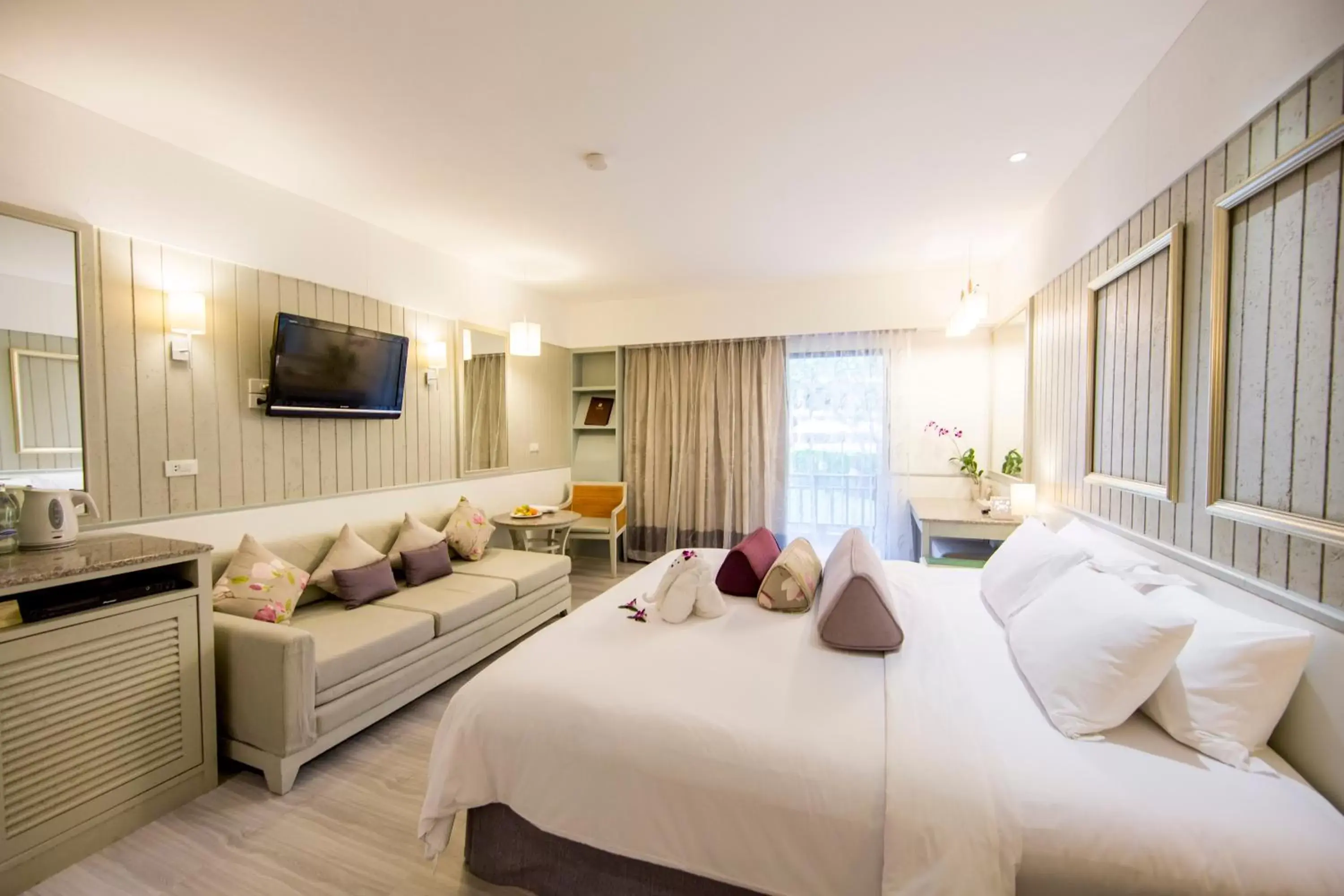 Bedroom in Katathani Phuket Beach Resort - SHA Extra Plus