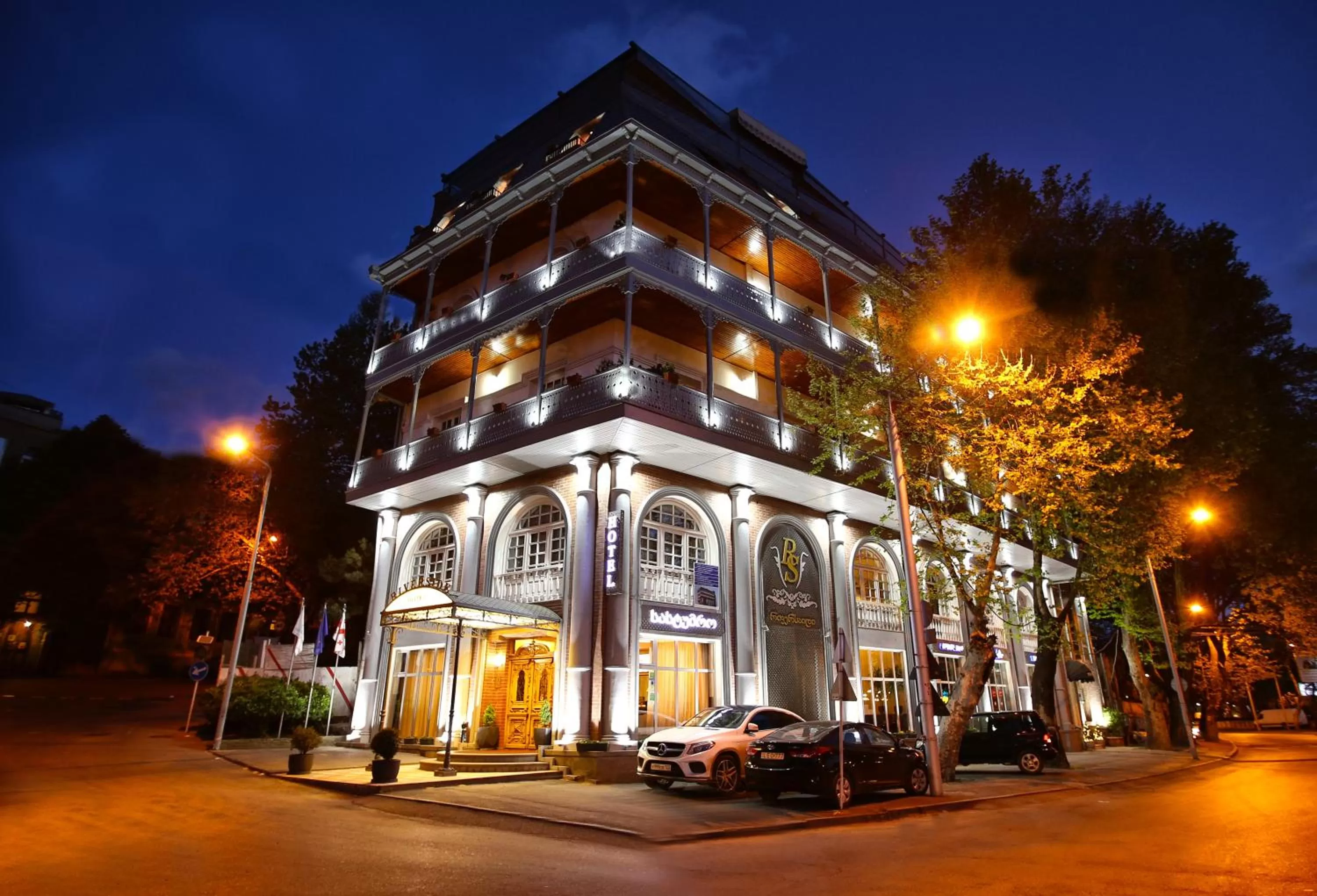 Property building in River Side Hotel Tbilisi