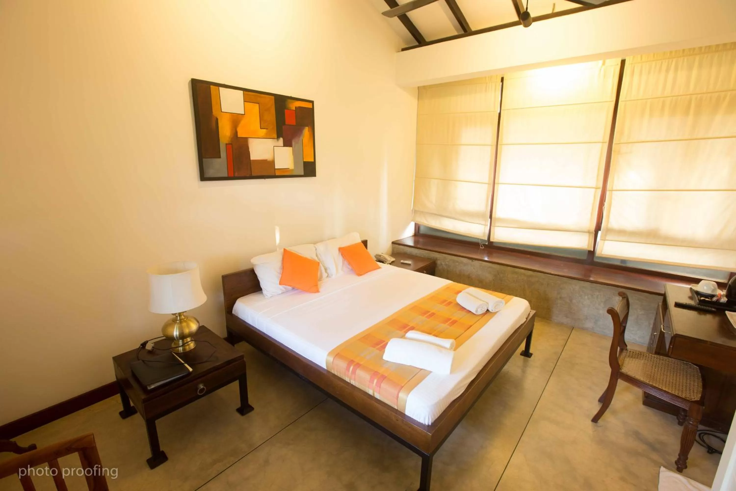 Photo of the whole room, Bed in Jaffna Heritage Hotel