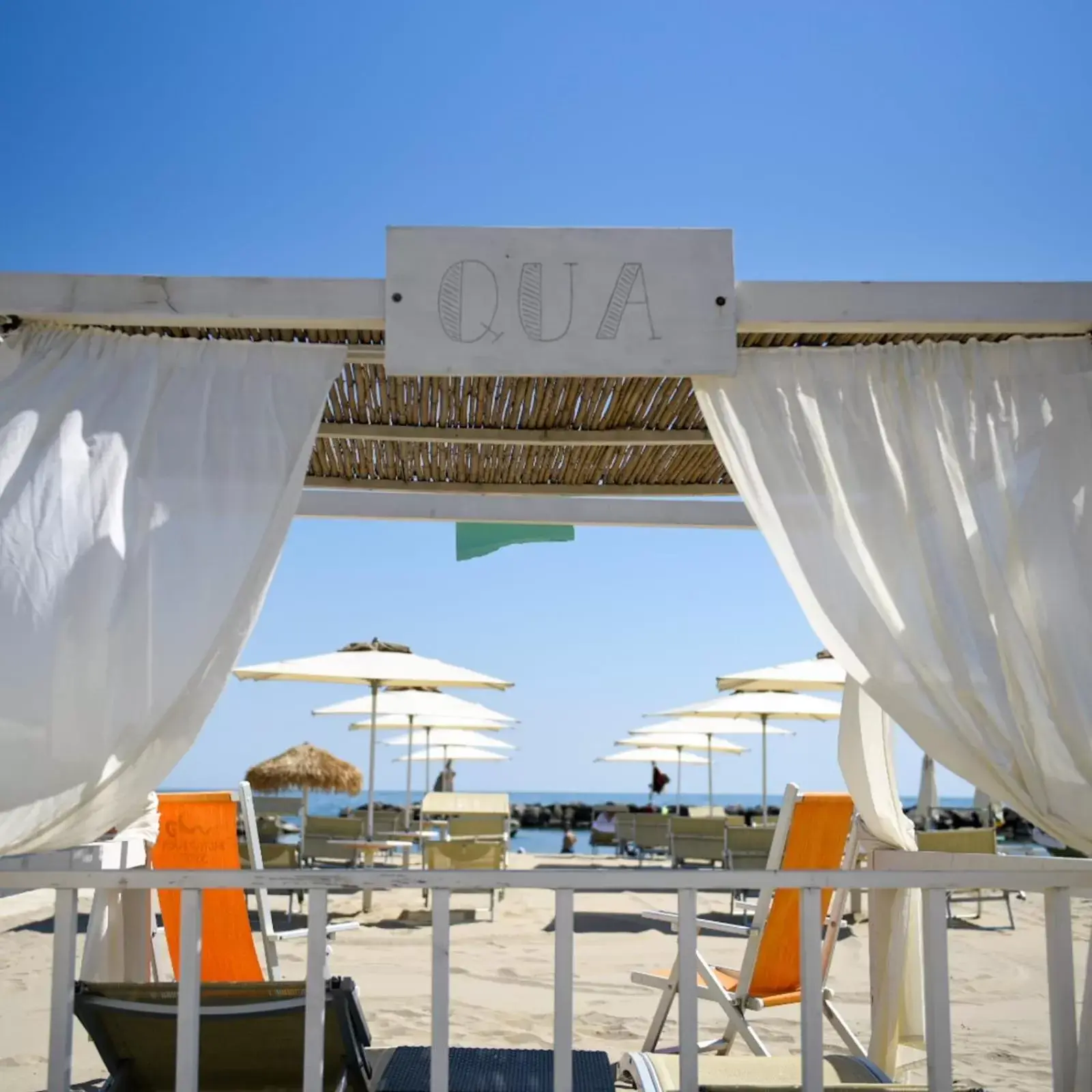 Beach in Baldinini Hotel