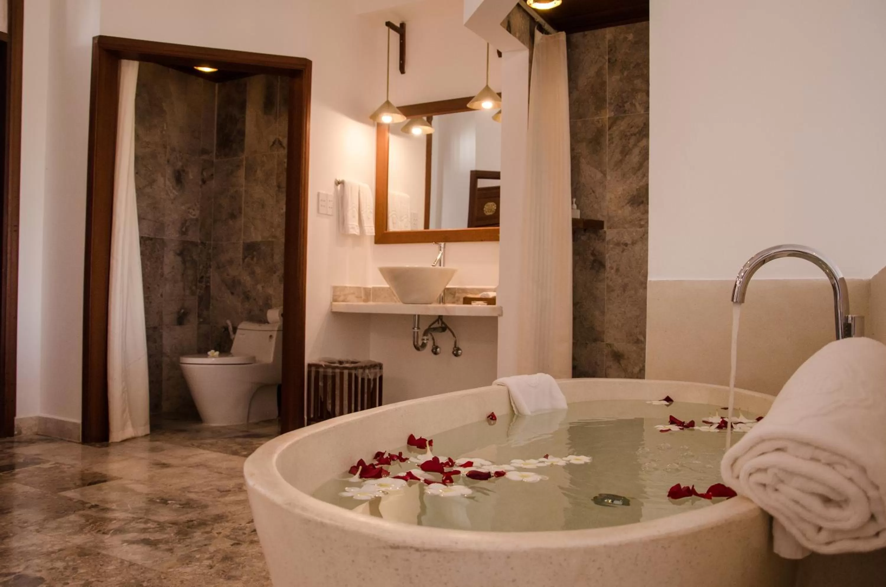 Bathroom in Legacy Hoi An Resort - formerly Ancient House Village Resort & Spa