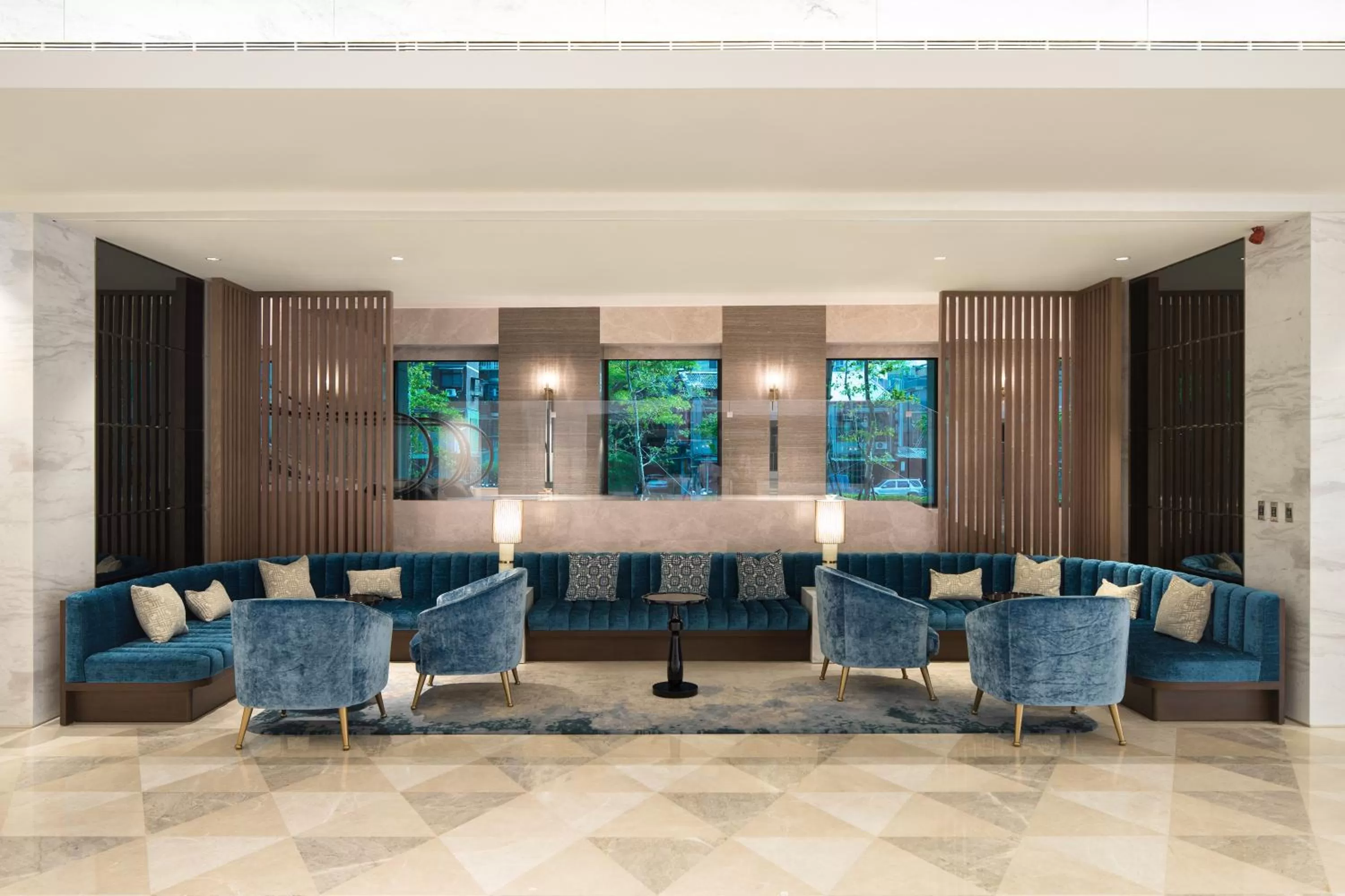 Lobby or reception in Caesar Metro Taipei