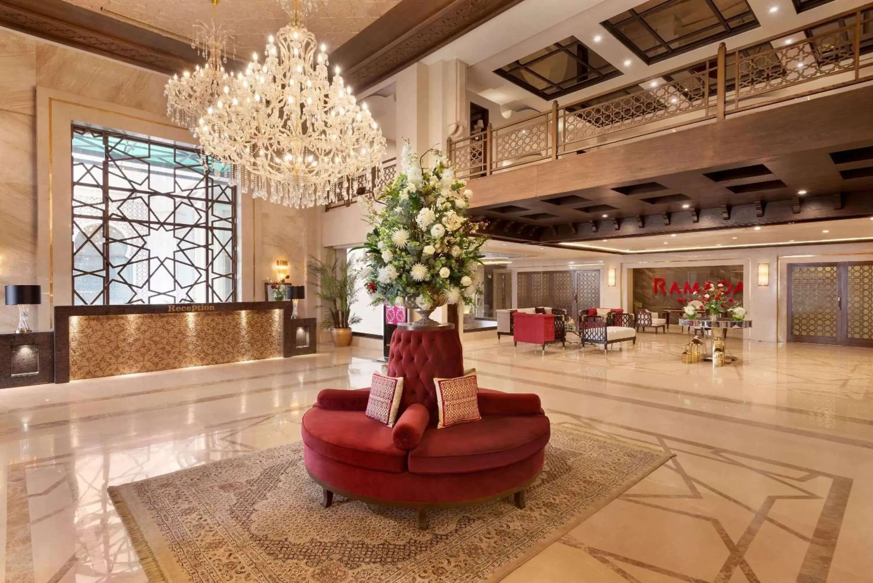 Lobby or reception in Ramada by Wyndham Lahore Gulberg II Lobby or reception in Ramada by Wyndham Lahore Gulberg II