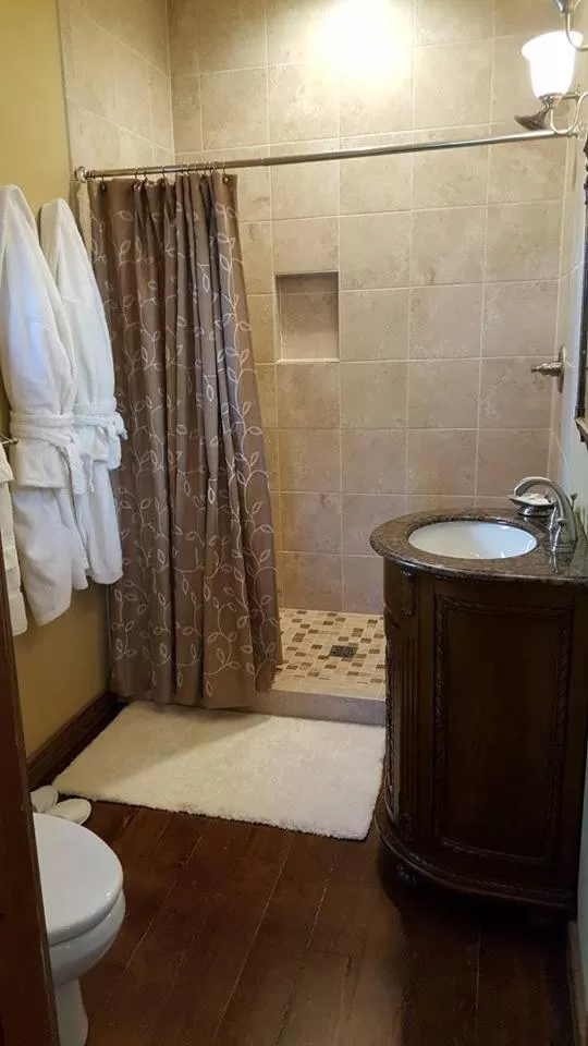 Bathroom in The Wanderlust Hotel