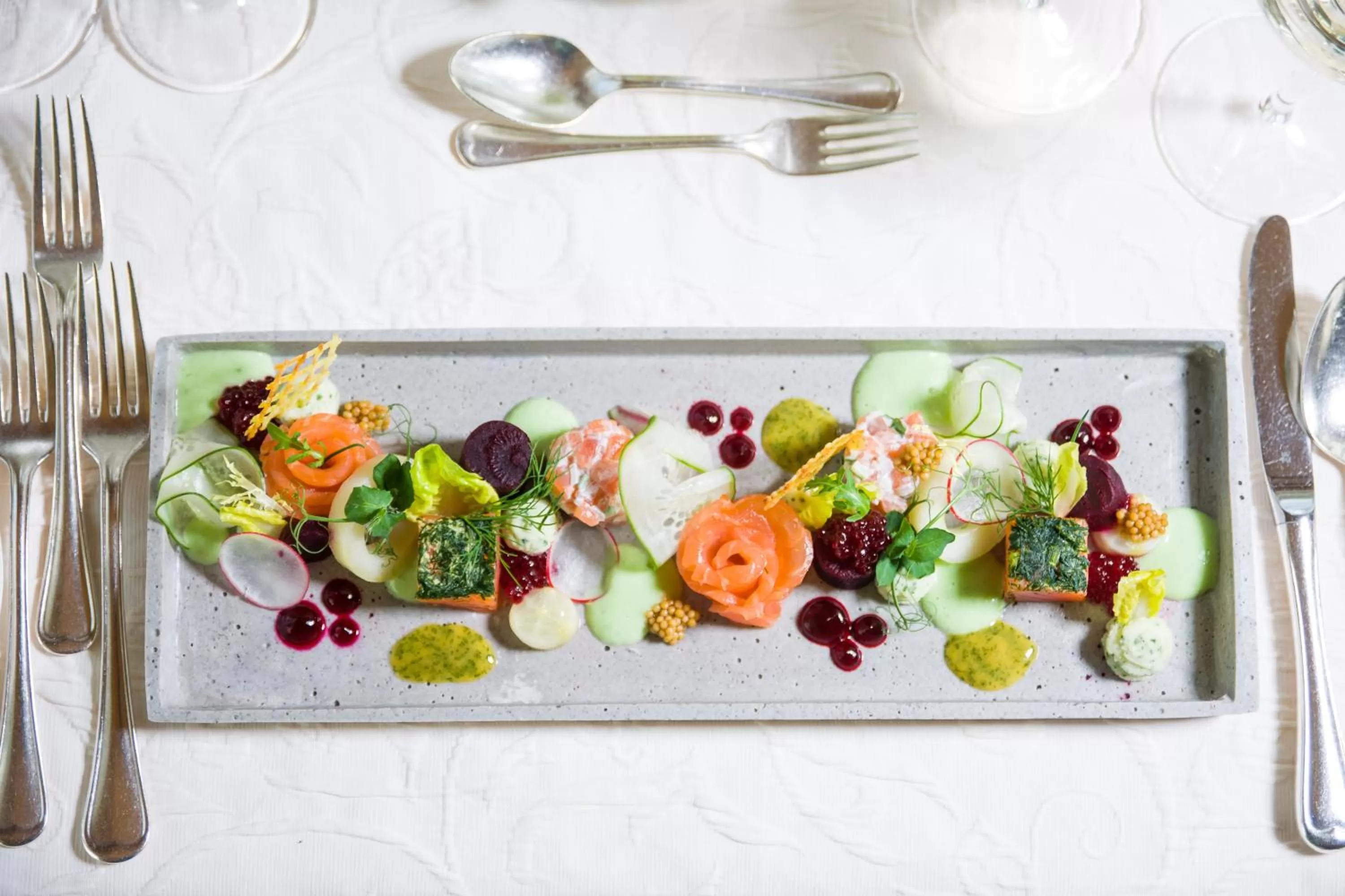 Food close-up in Hotel Bismarck