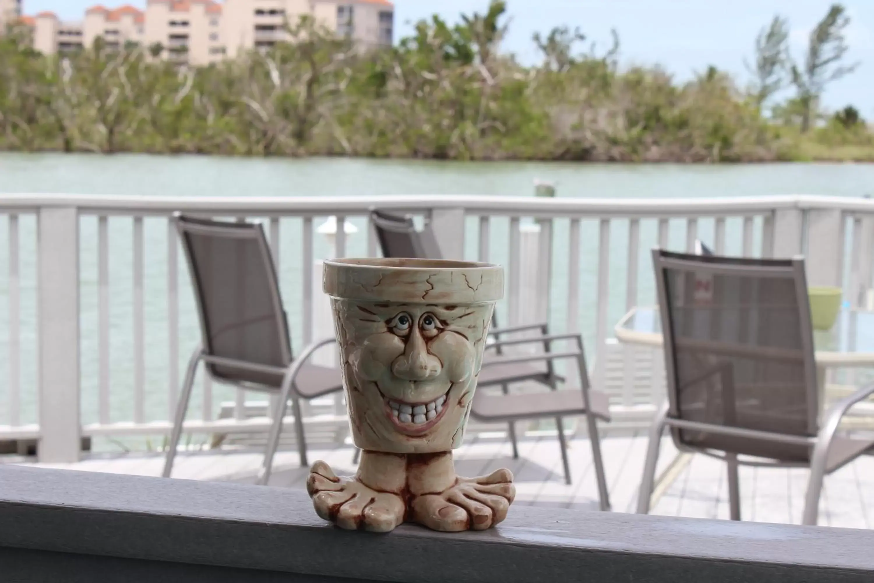 River view, Balcony/Terrace in The BoatHouse