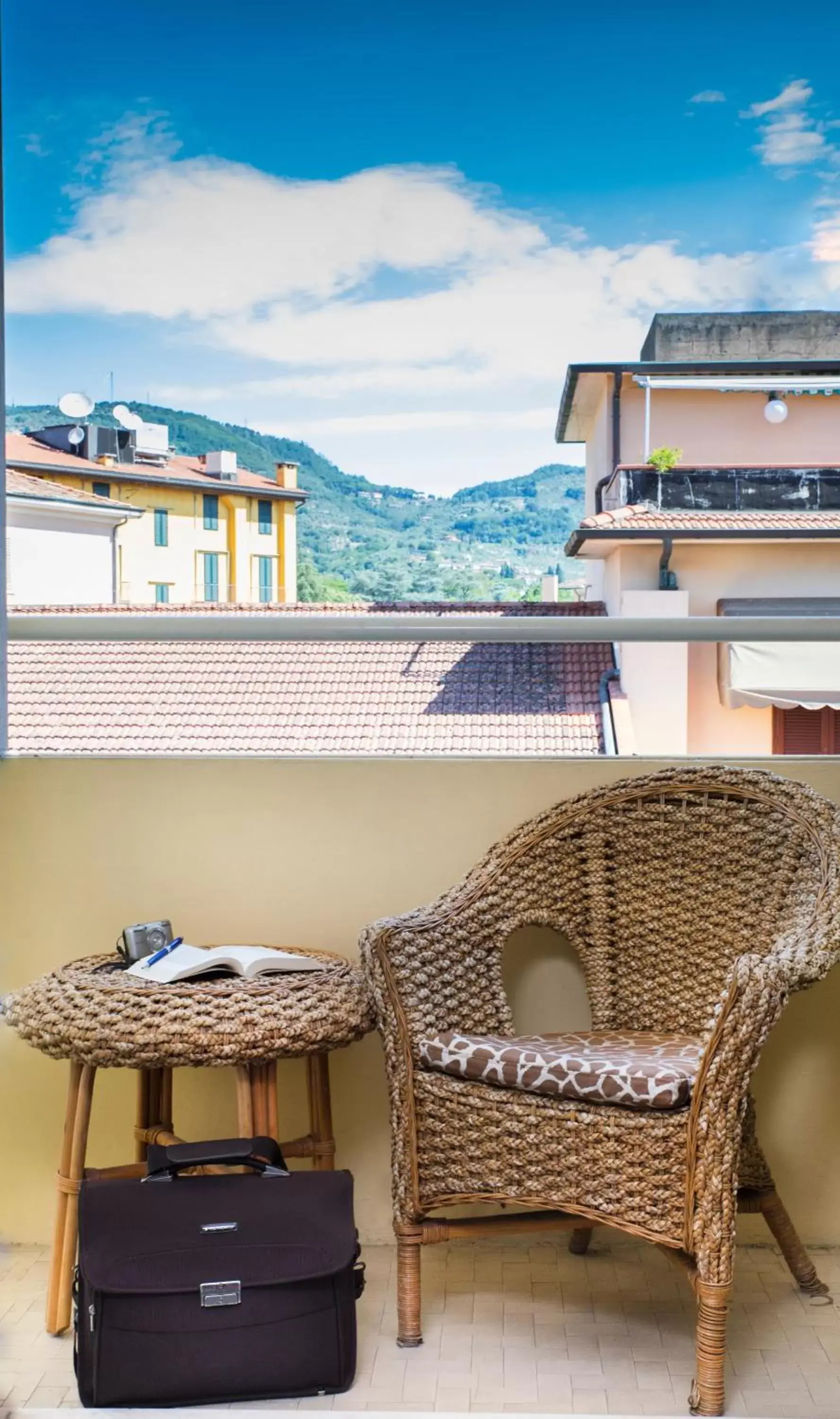 Spring, Balcony/Terrace in Hotel Ariston & Spa