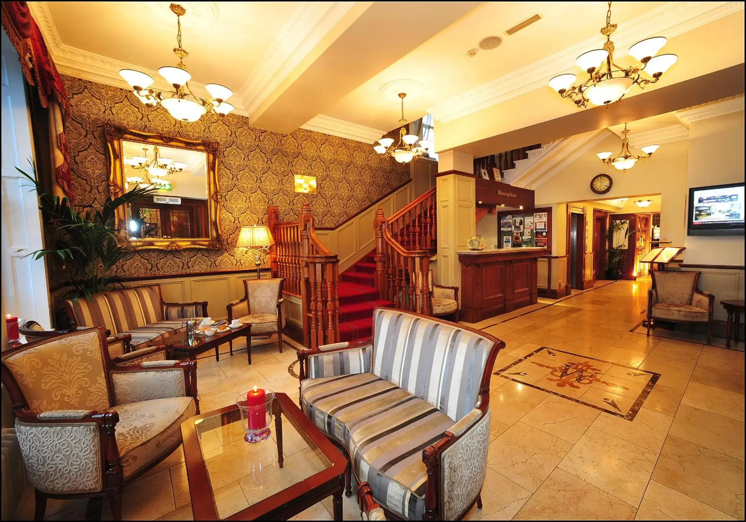Lobby or reception, Lobby/Reception in Westenra Arms Hotel