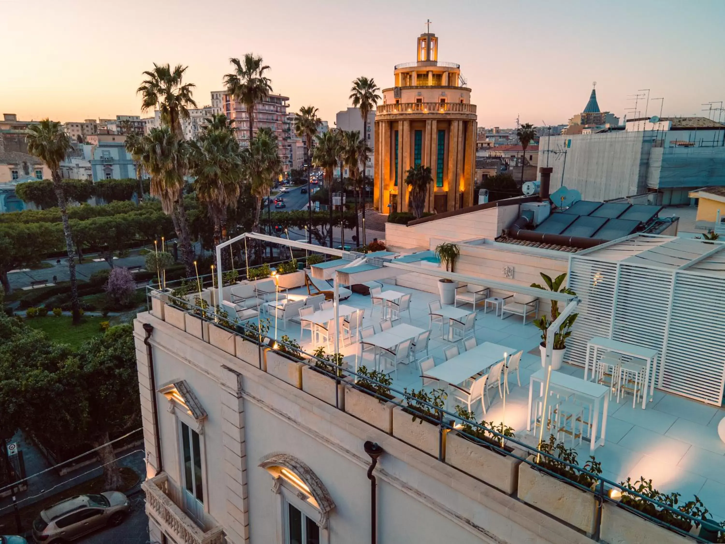 City view in Caportigia Boutique Hotel