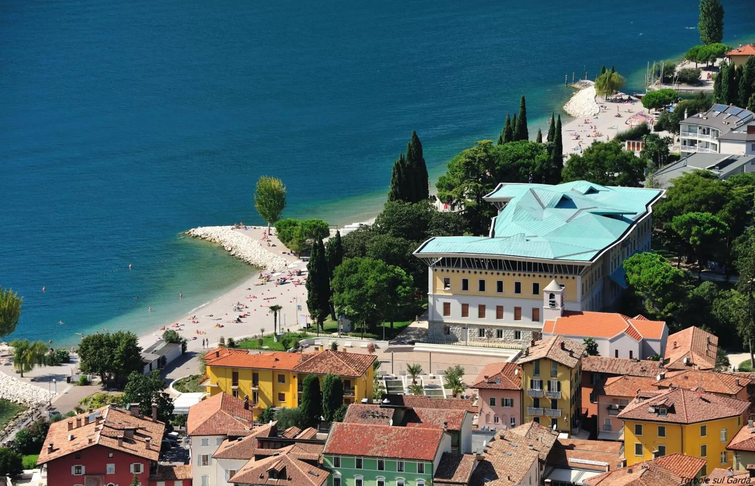 Beach, Bird's-eye View in Aktivhotel Santalucia