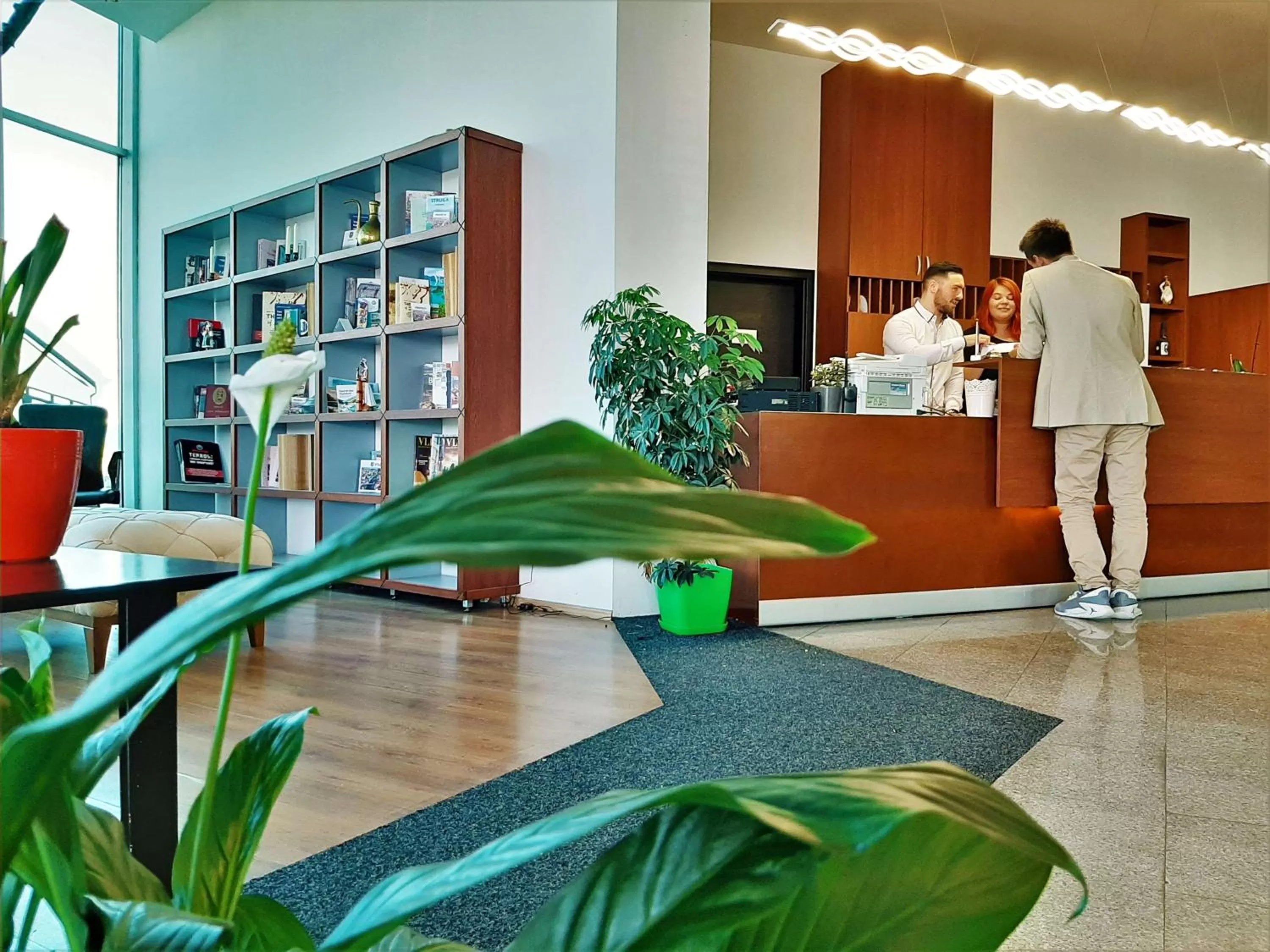 Lobby or reception in Best Western Hotel Galla