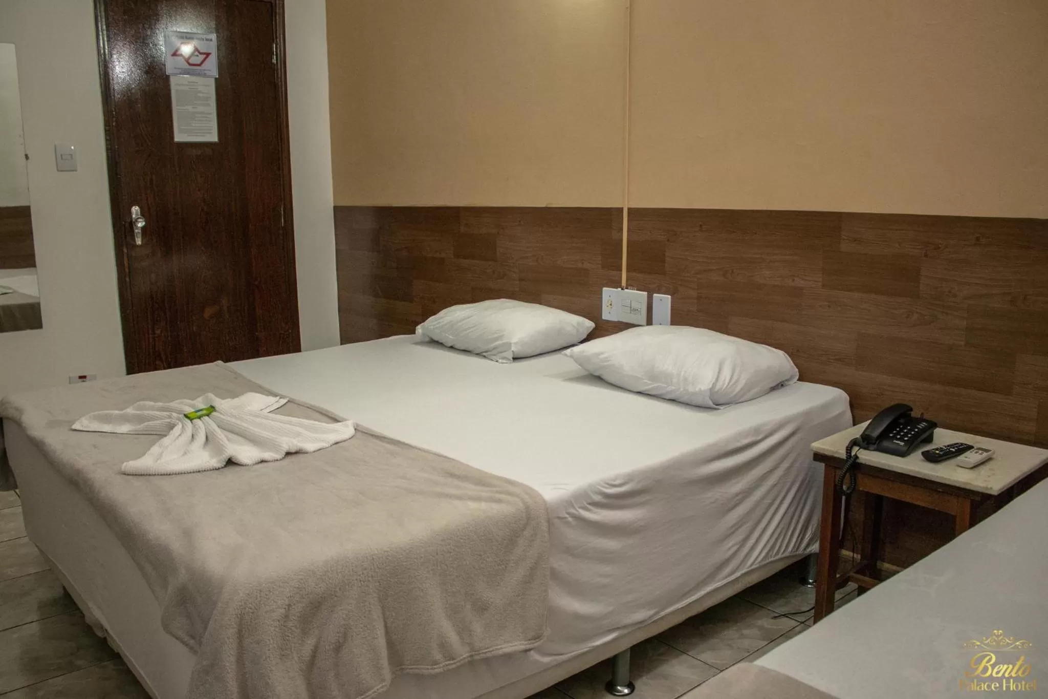 Bed in Bento palace hotel