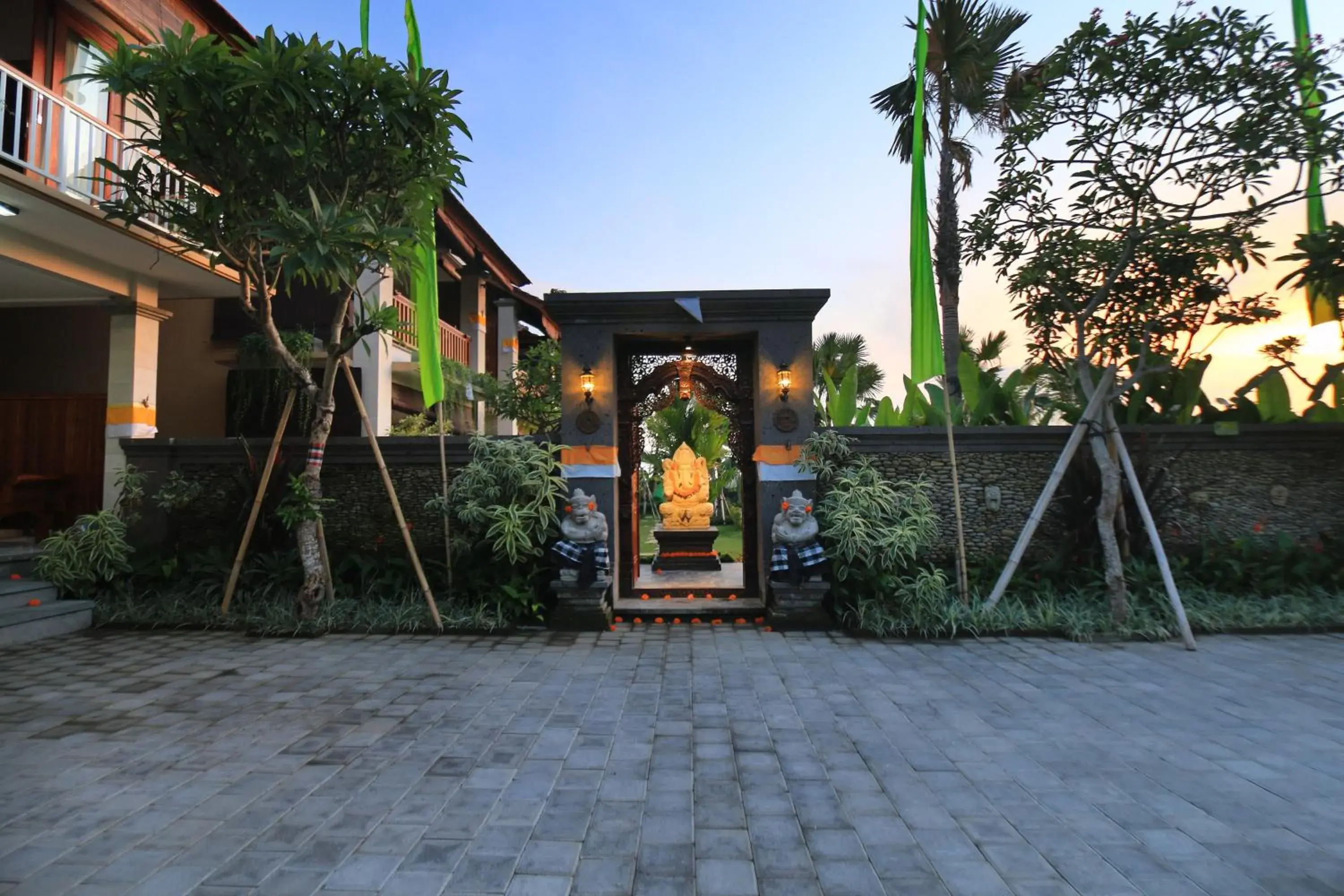 Facade/entrance in Ubud Tropical Garden