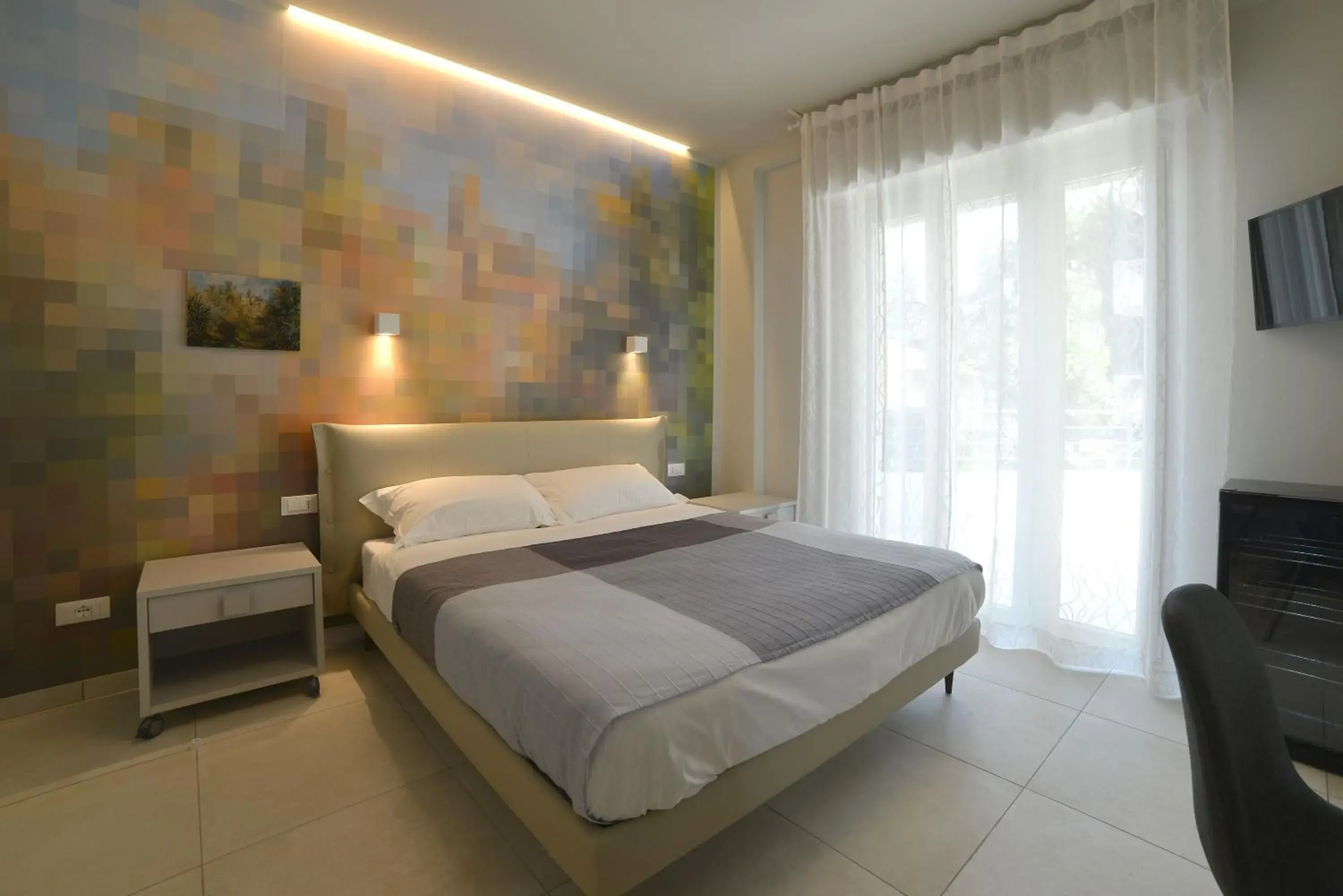 Bed in Hotel Villa MIKI