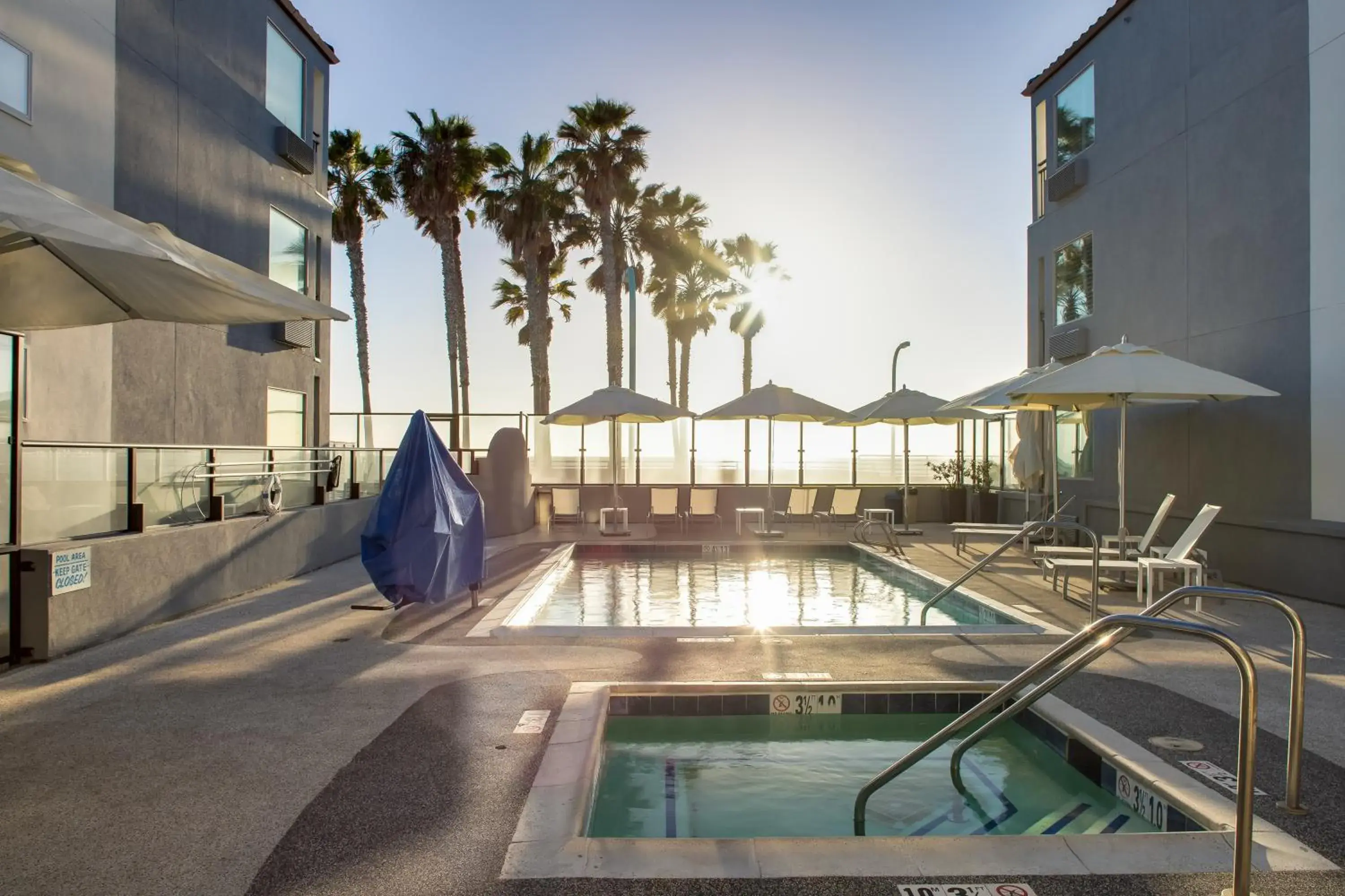 Swimming Pool in Ocean Park Inn