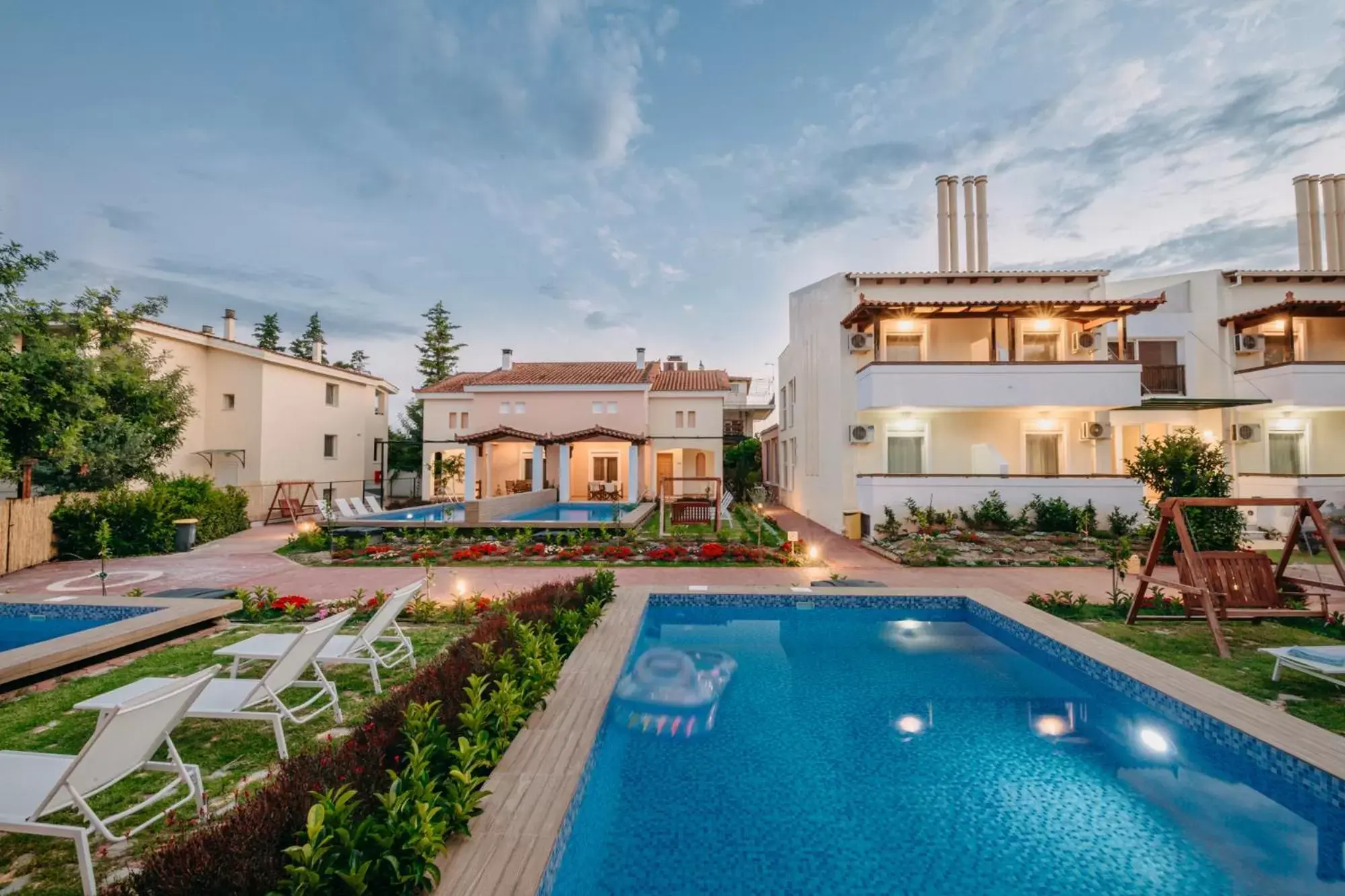 Property building, Swimming Pool in Corinthian Village