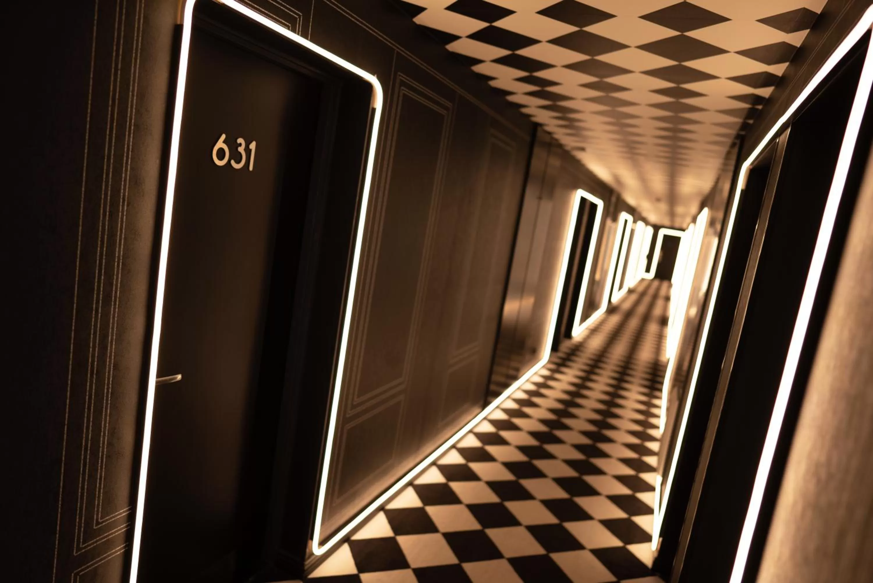 Decorative detail in The ReMIX Hotel