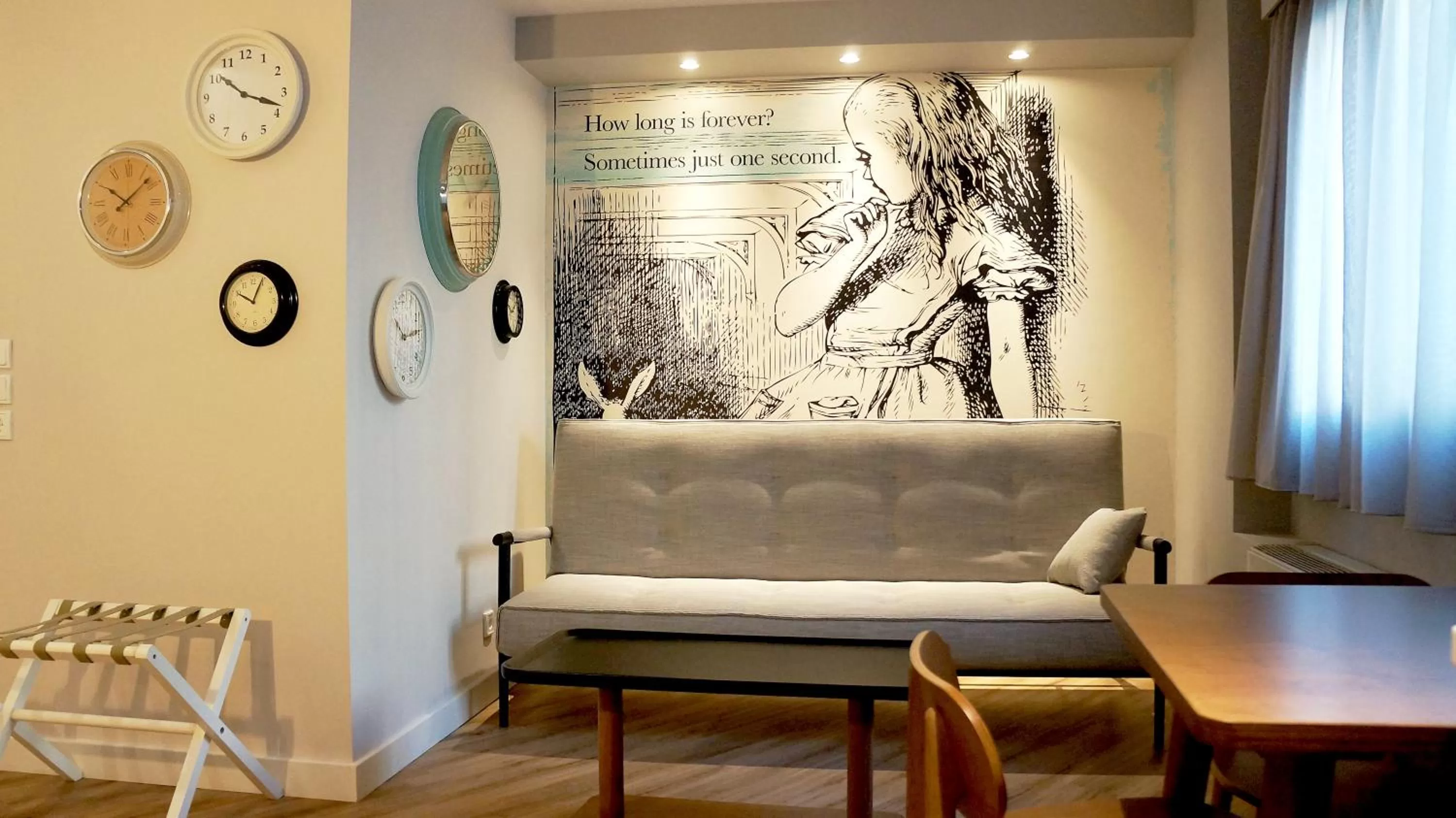 Bed in Apollon Library Suites