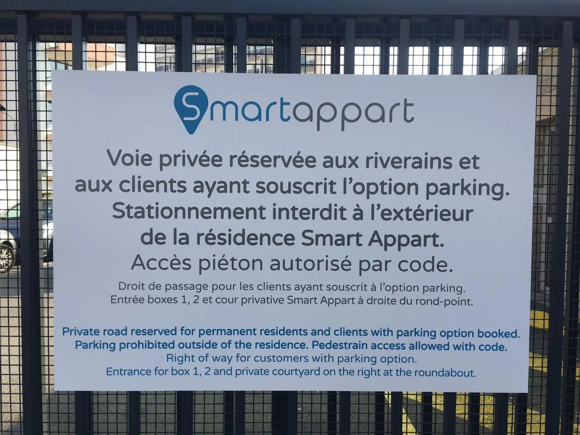 Logo/Certificate/Sign in Smartappart Lorient