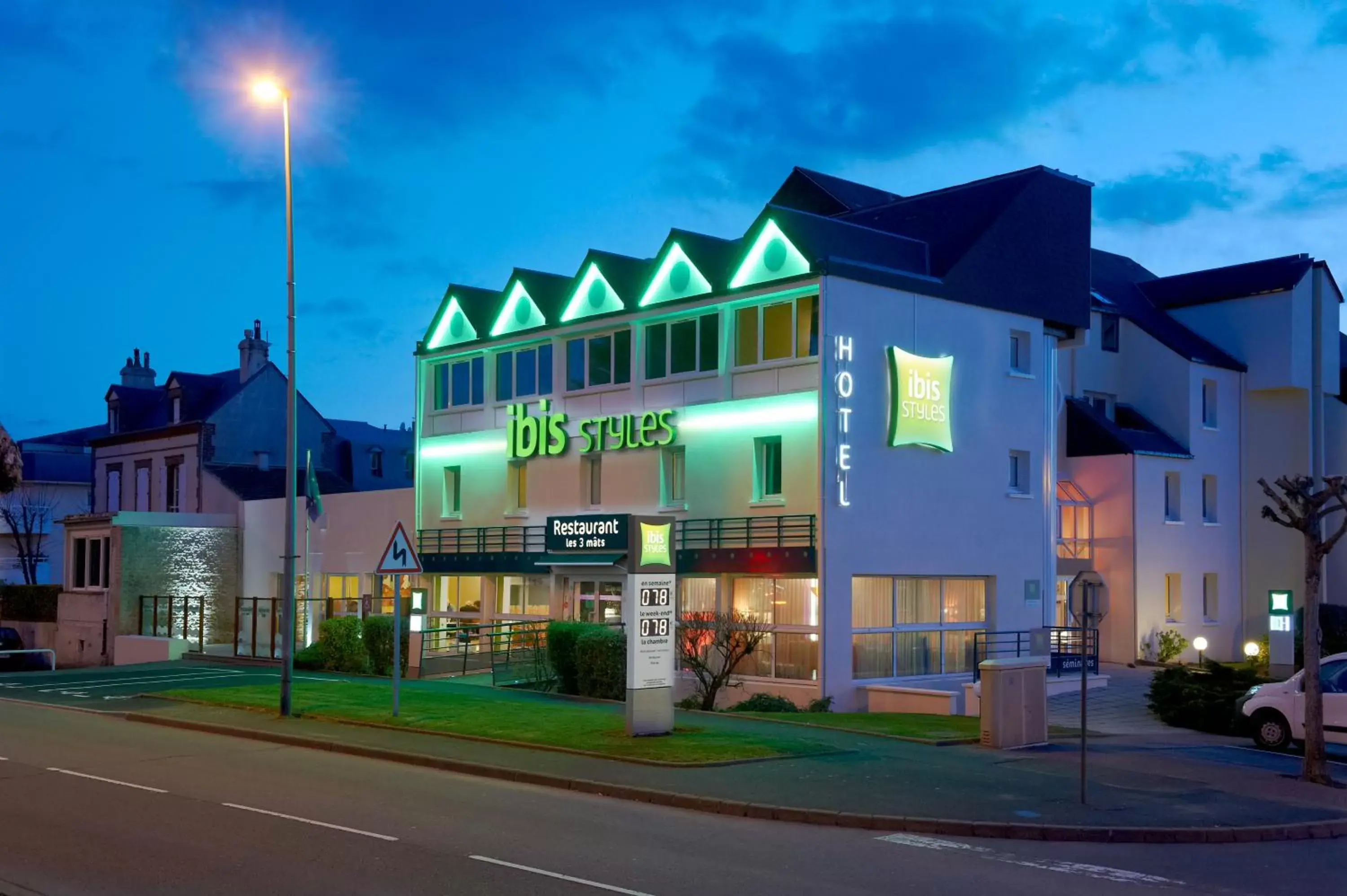 Facade/entrance in ibis Styles Ouistreham Facade/entrance in ibis Styles Ouistreham