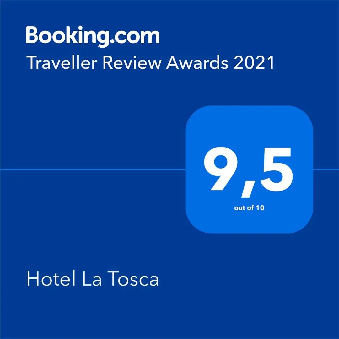 Logo/Certificate/Sign/Award in Hotel La Tosca