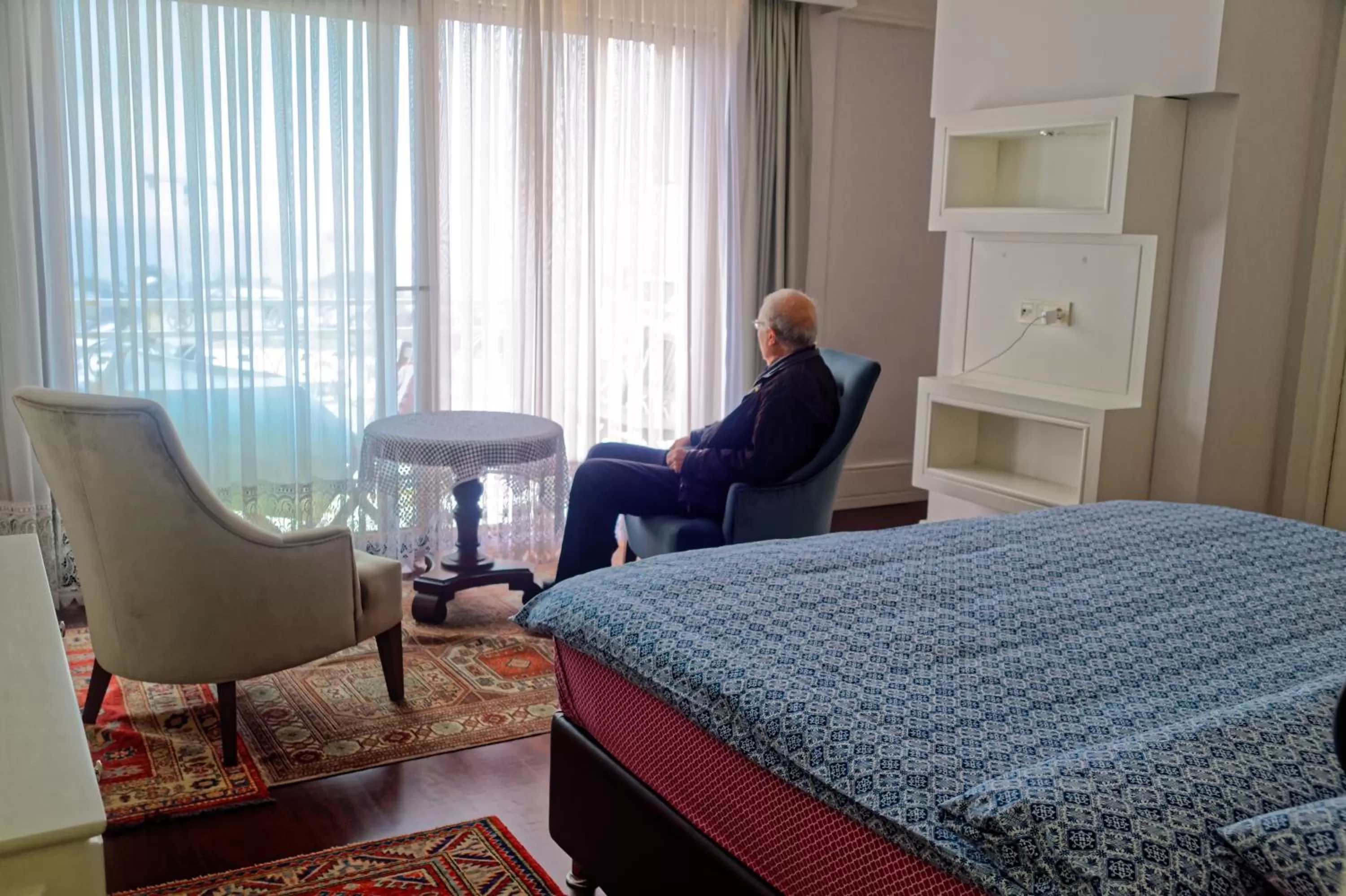 Seating area, Bed in Ada Hotel Istanbul