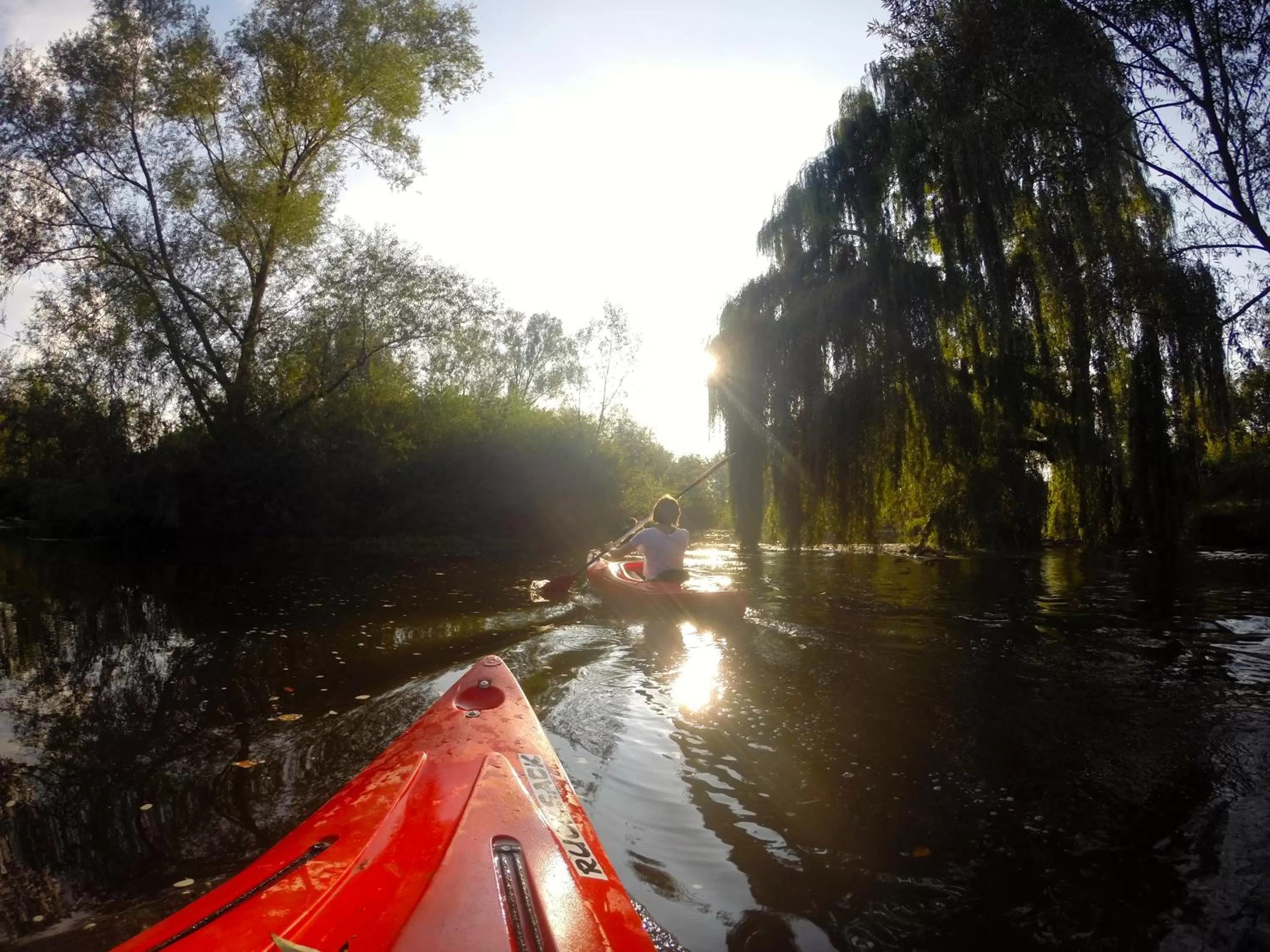 Canoeing in Hotel zur Bever