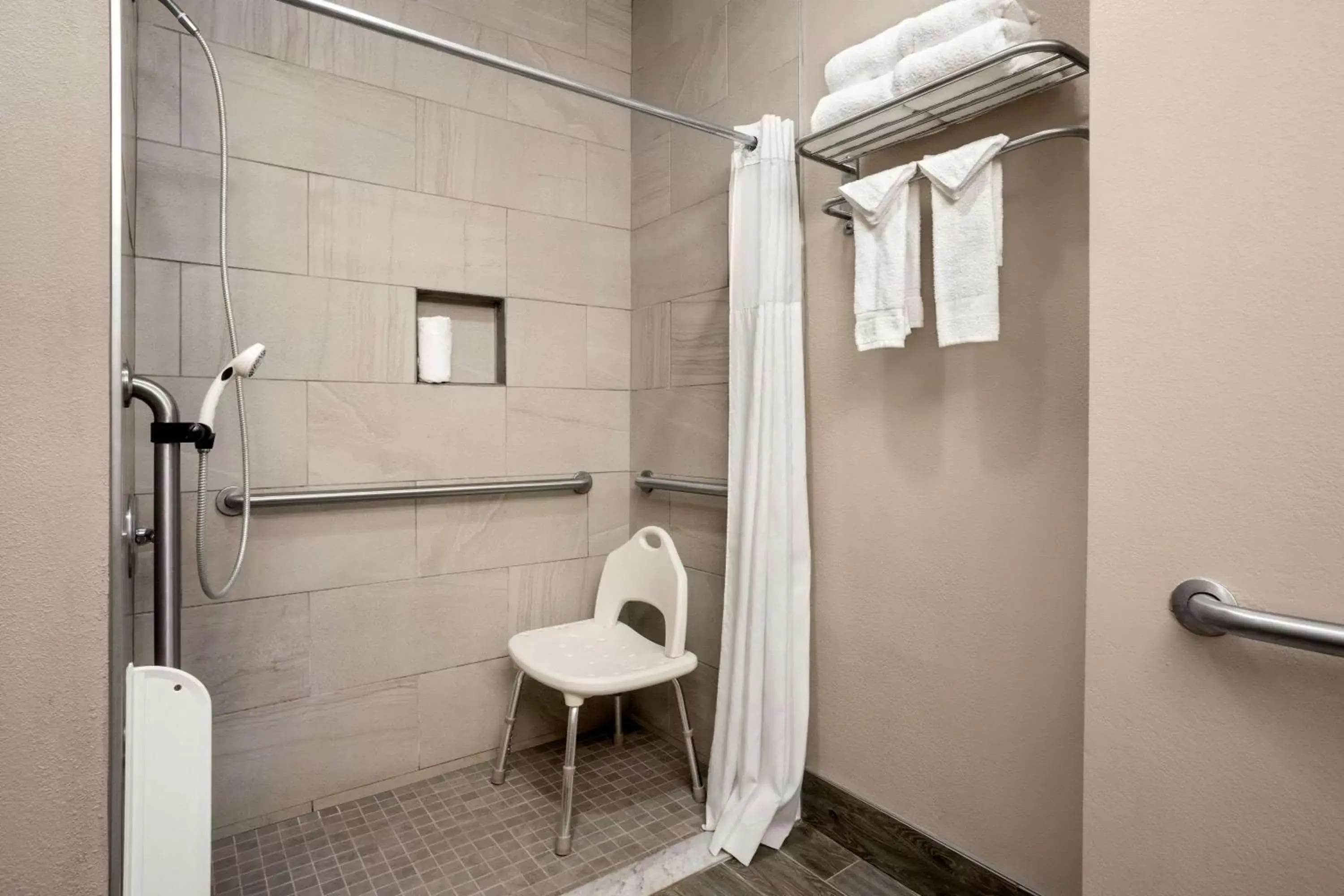 Bathroom in Days Inn & Suites by Wyndham Murfreesboro
