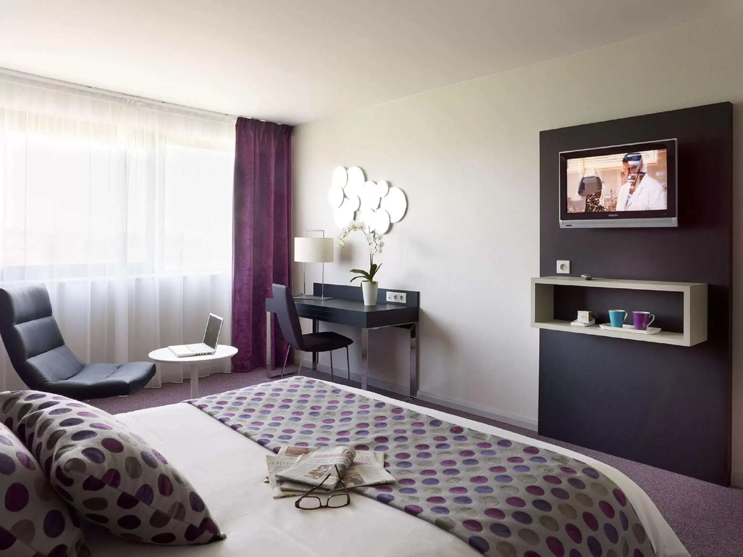 Bedroom, Bed in Best Western Plus Metz Technopole
