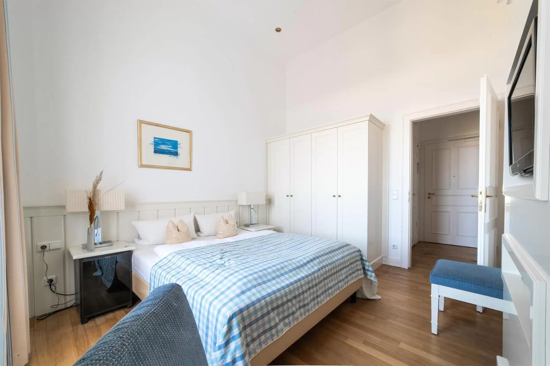 Bed in Strandhotel Kurhaus Juist