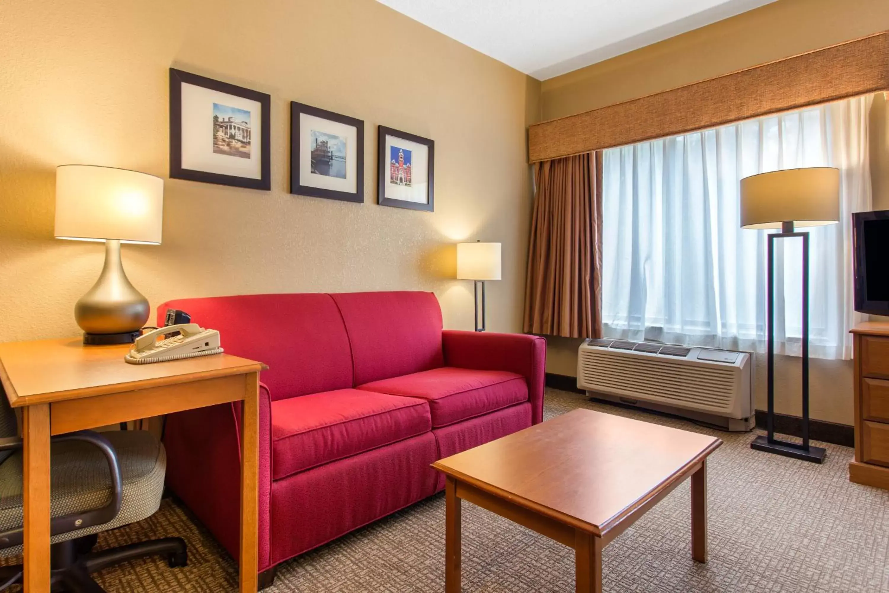 King Suite with Sofa Bed - Non-Smoking in Comfort Suites Wilmington near Downtown