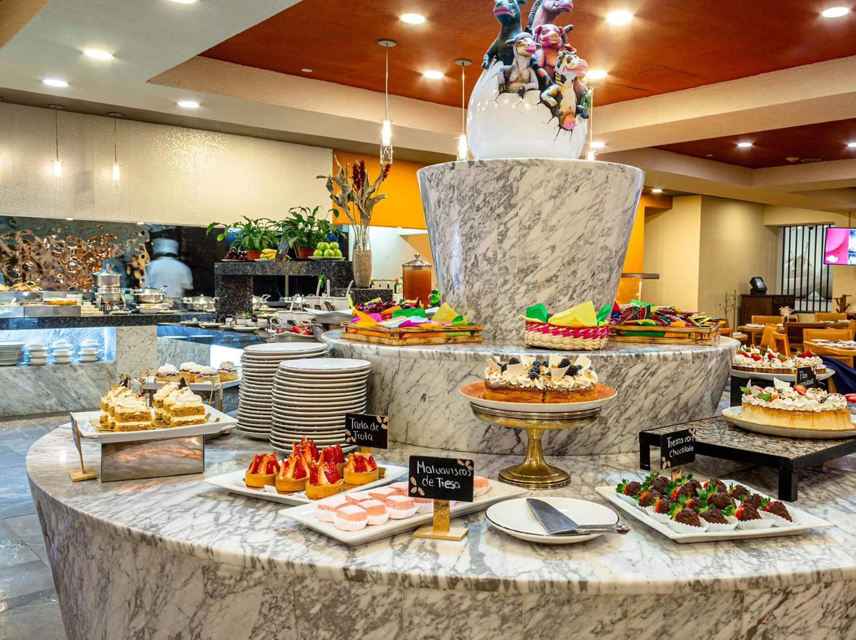 Restaurant/places to eat in Camino Real Polanco Mexico