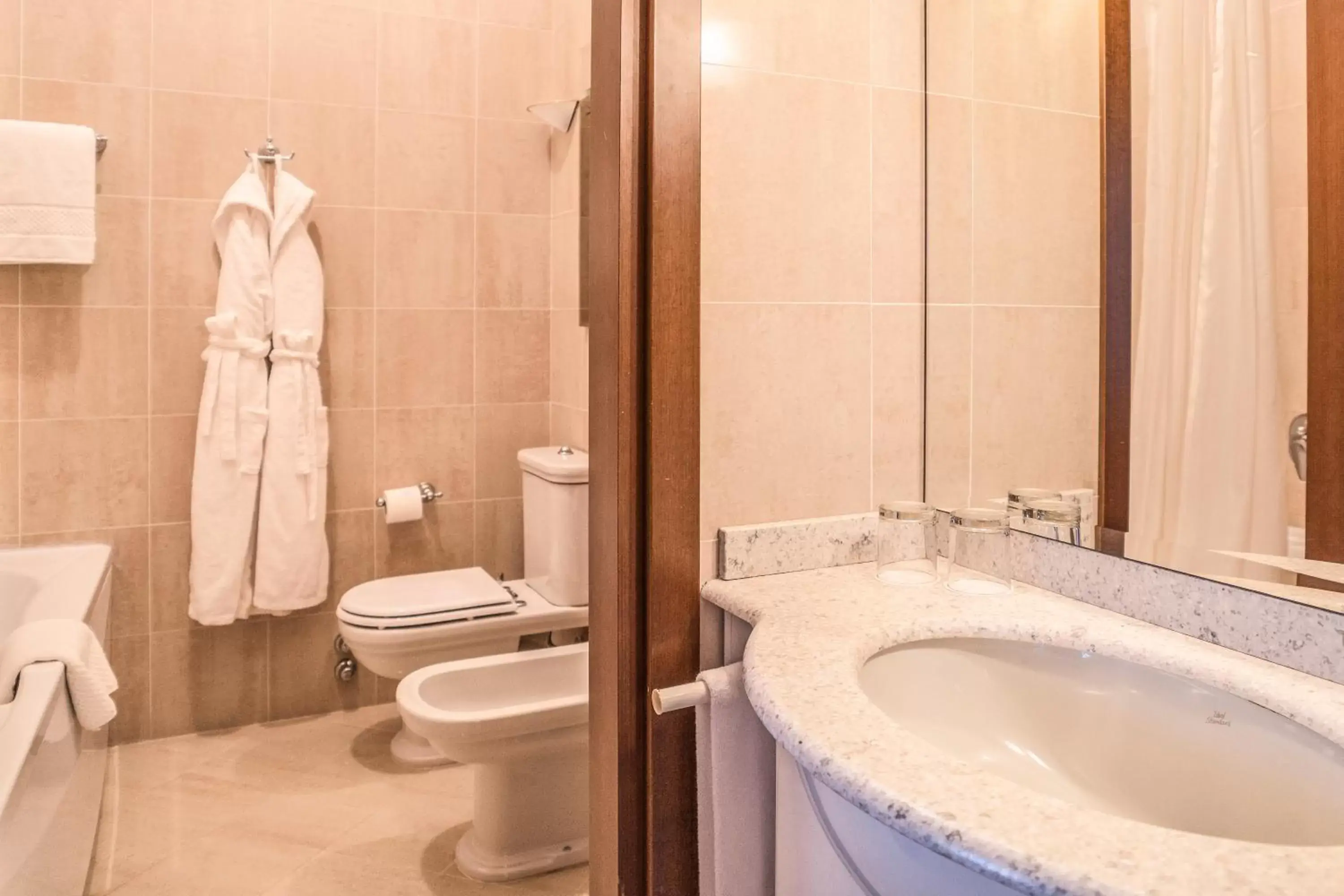 Bathroom in Palazzo Porta Romana Hotel