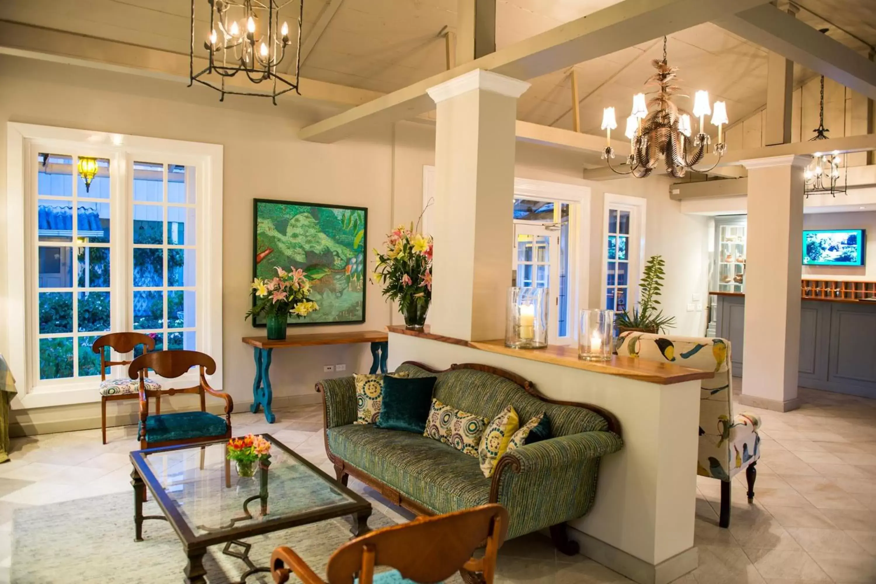 Lobby or reception in Hotel Panamonte Lobby or reception in Hotel Panamonte