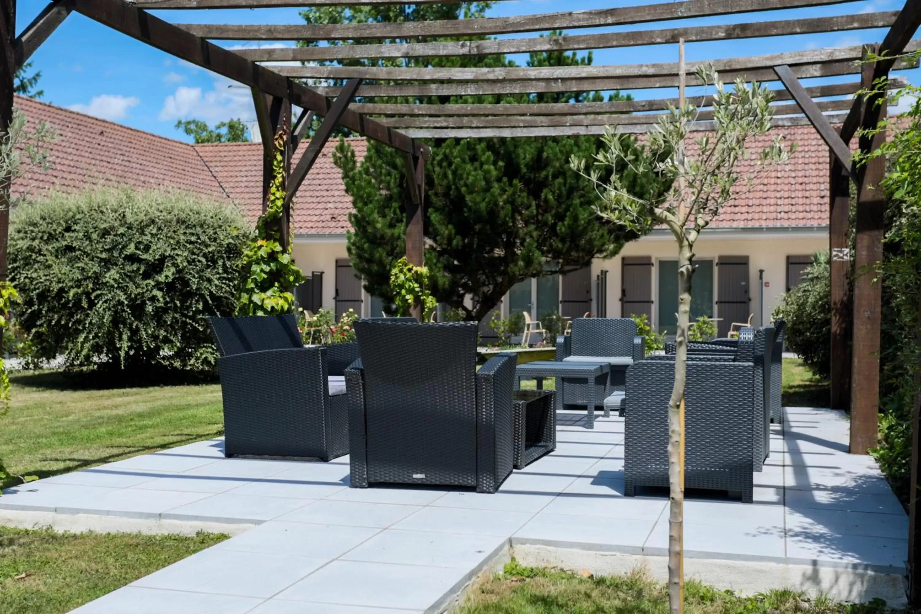 Garden in Hôtel Le Clos Badan